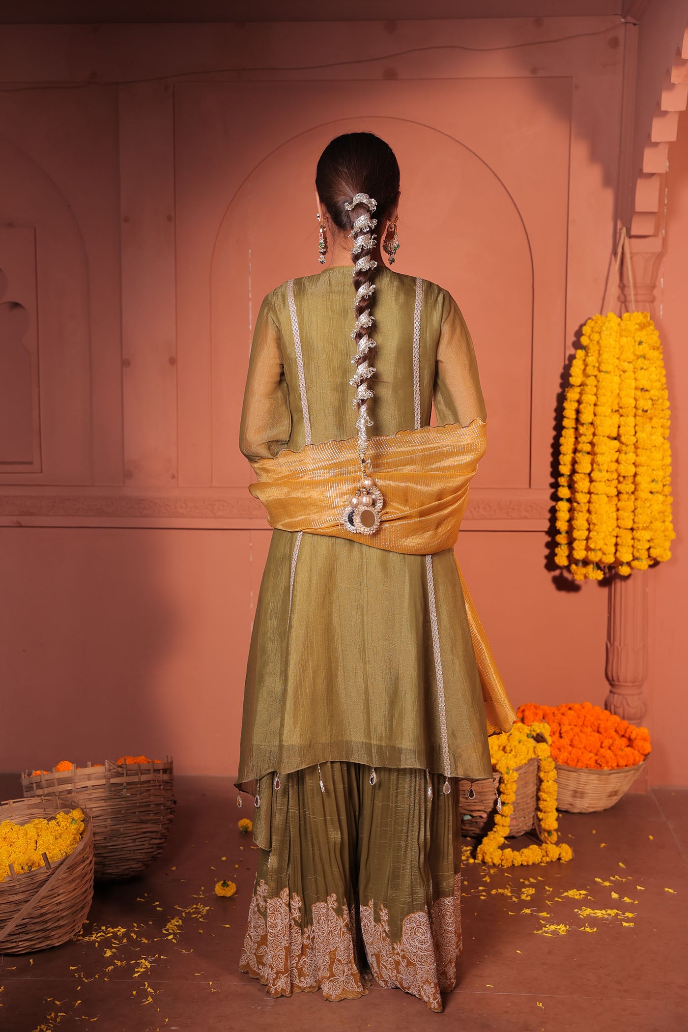 Amayra Sharara Suit Set With Dupatta