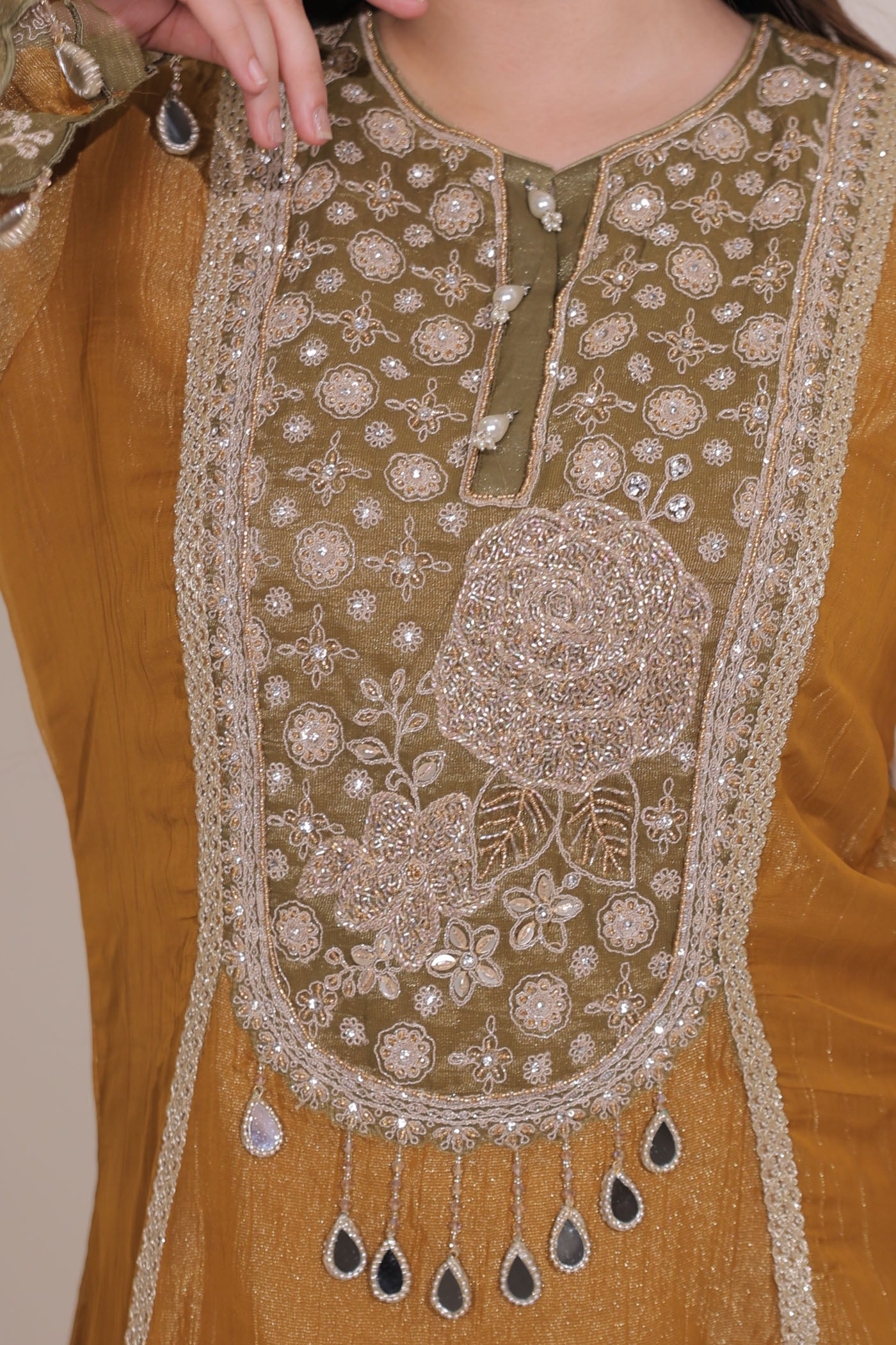 Amayra Sharara Suit Set With Dupatta