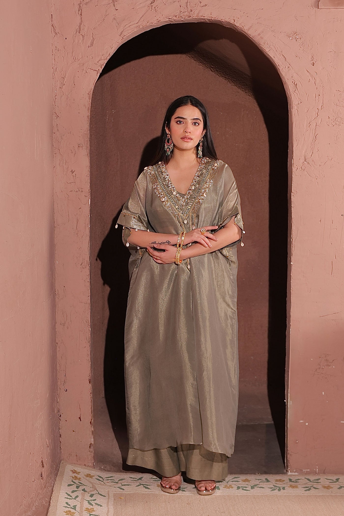 Amara Palazzo and Kaftan