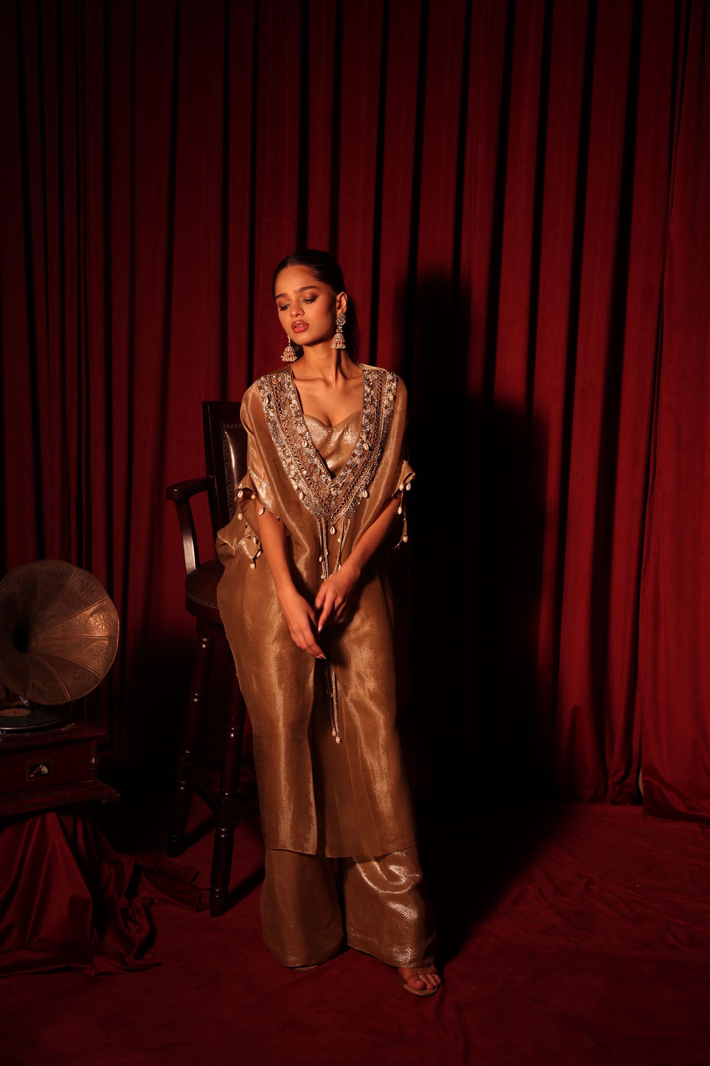 Amara Palazzo and Kaftan