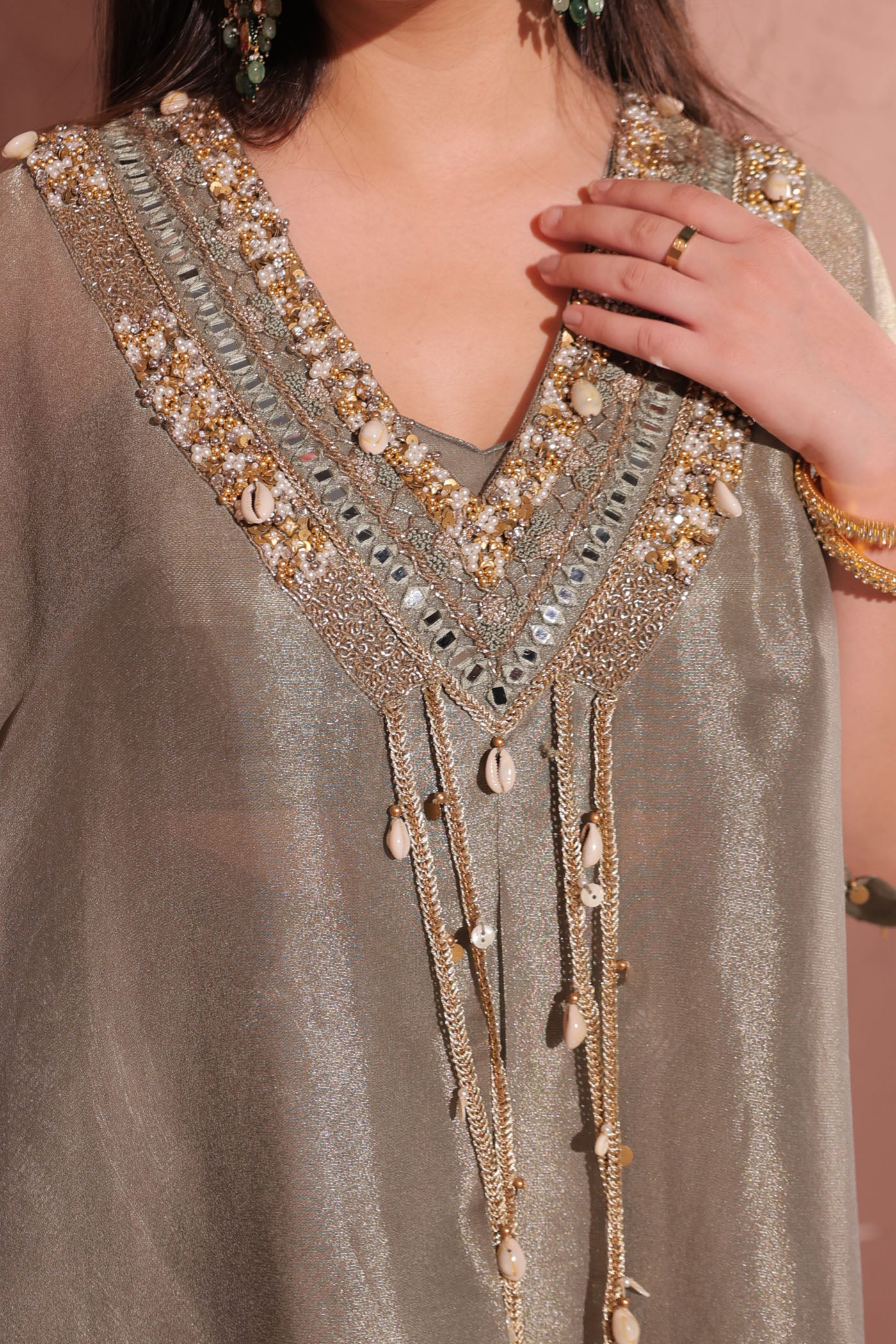 Amara Palazzo and Kaftan