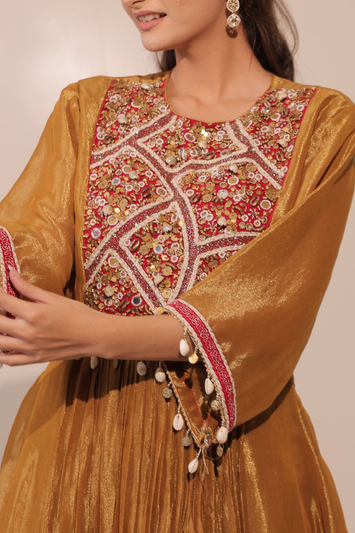 Sidra Sharara Suit Set With Dupatta