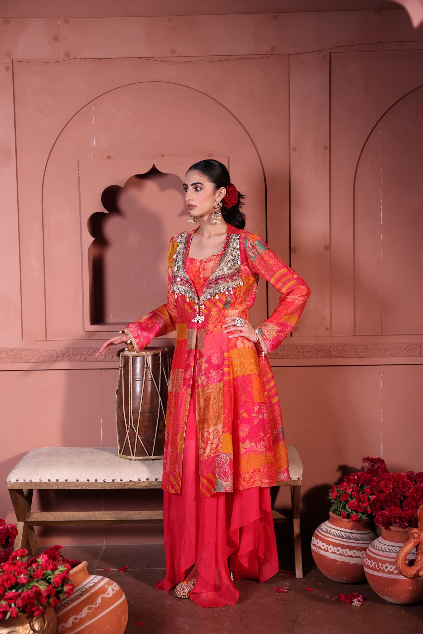 Vyana Cape Couture Set