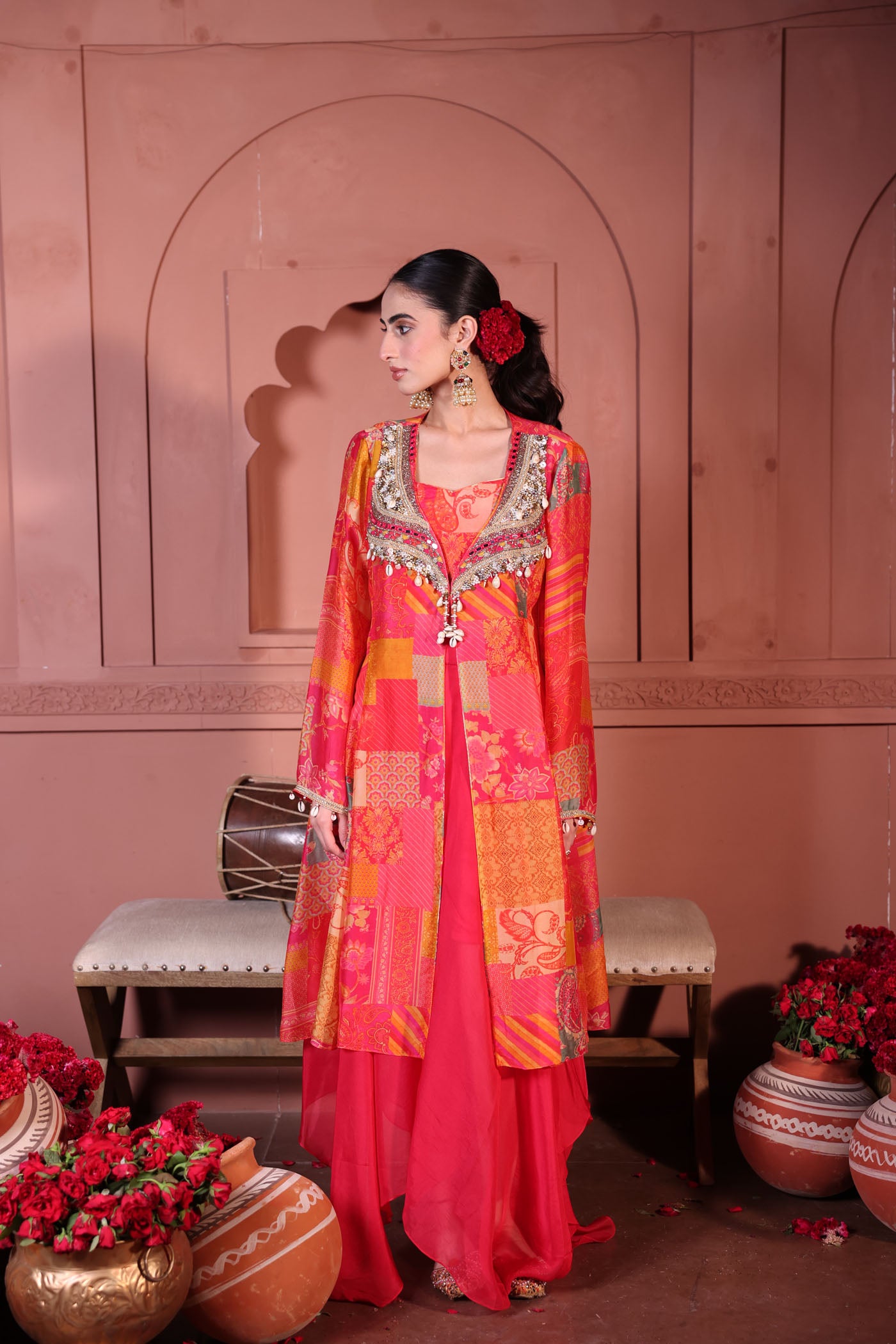 Vyana Cape Couture Set