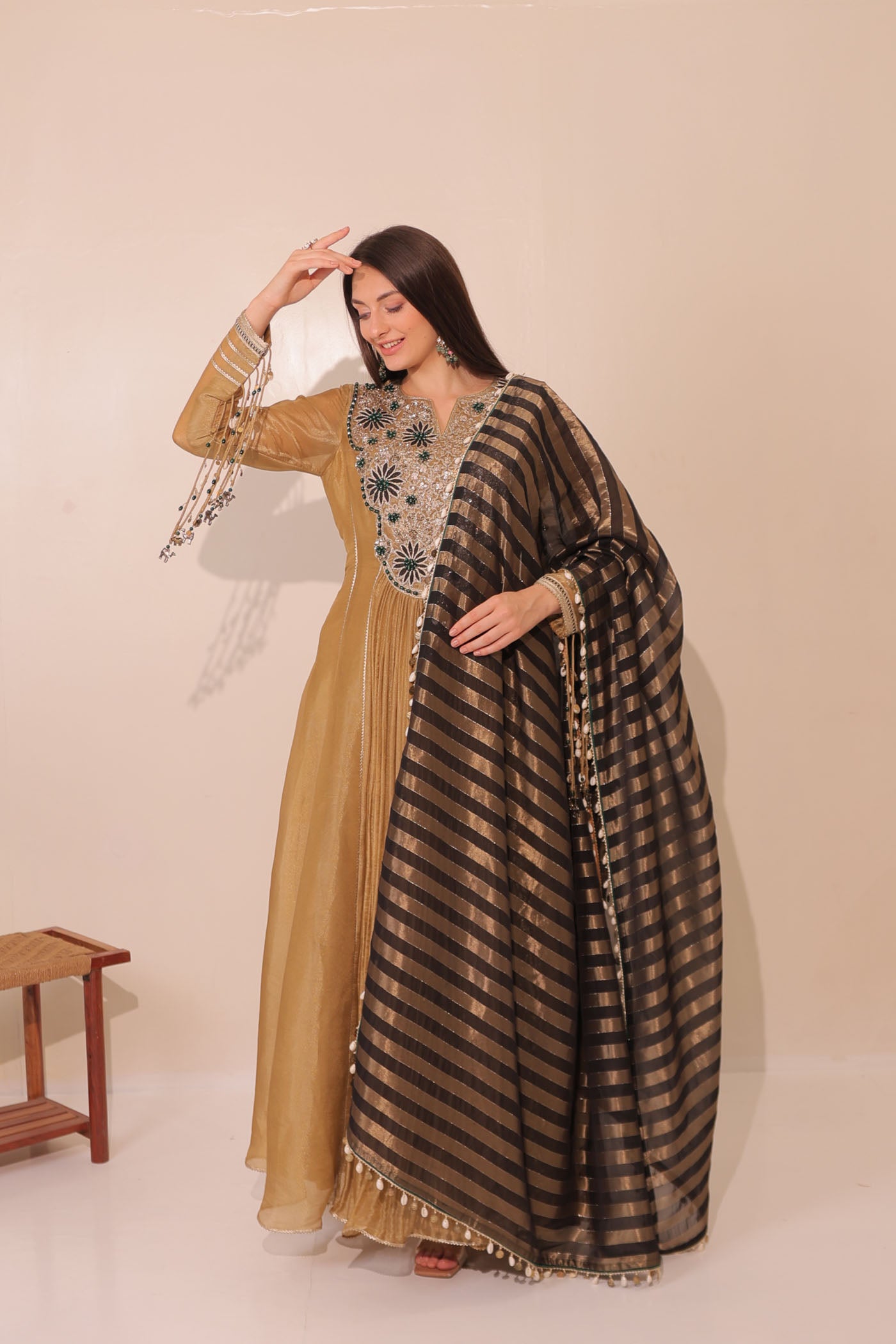 Sharnamli Mehra In Suhani Lustre Anarkali