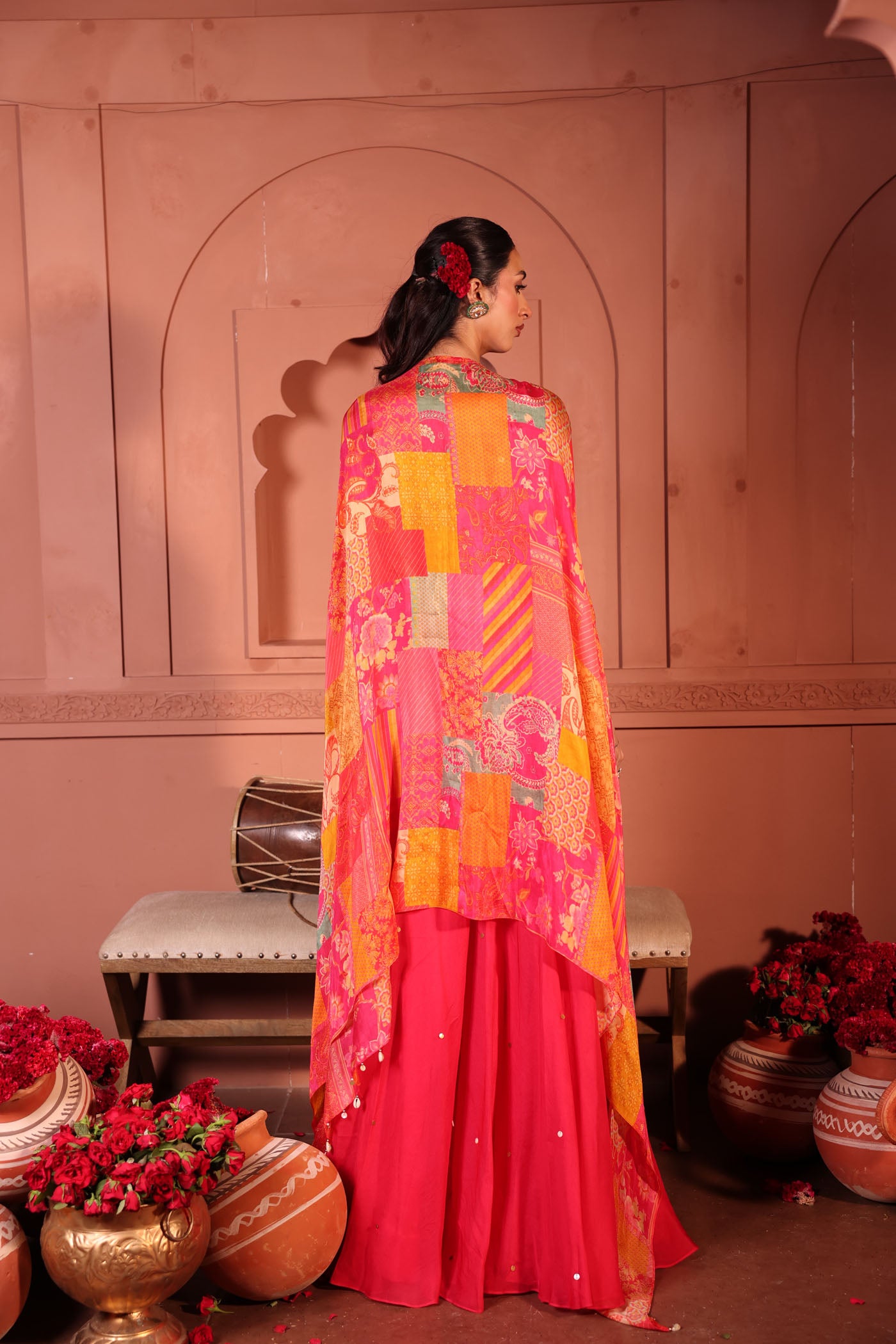 Natasha Luthra In Astra Flared Palaazo Set