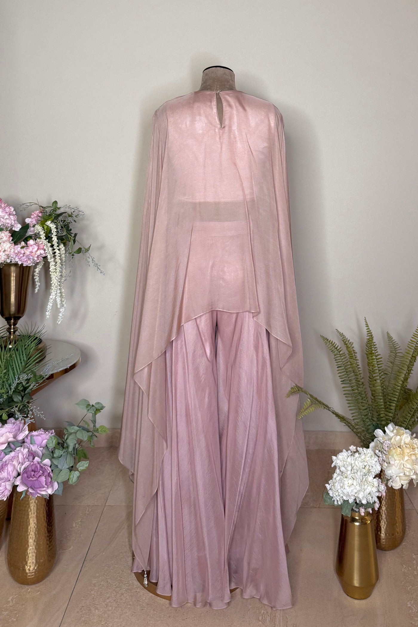 Ruhani Kaftaan Cape with Palazzo