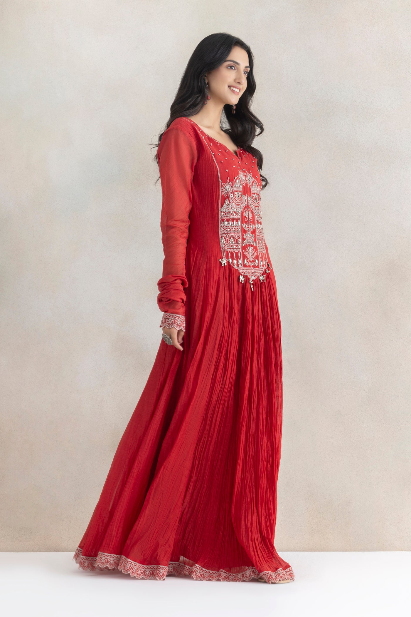 Scallop Noor Anarkali