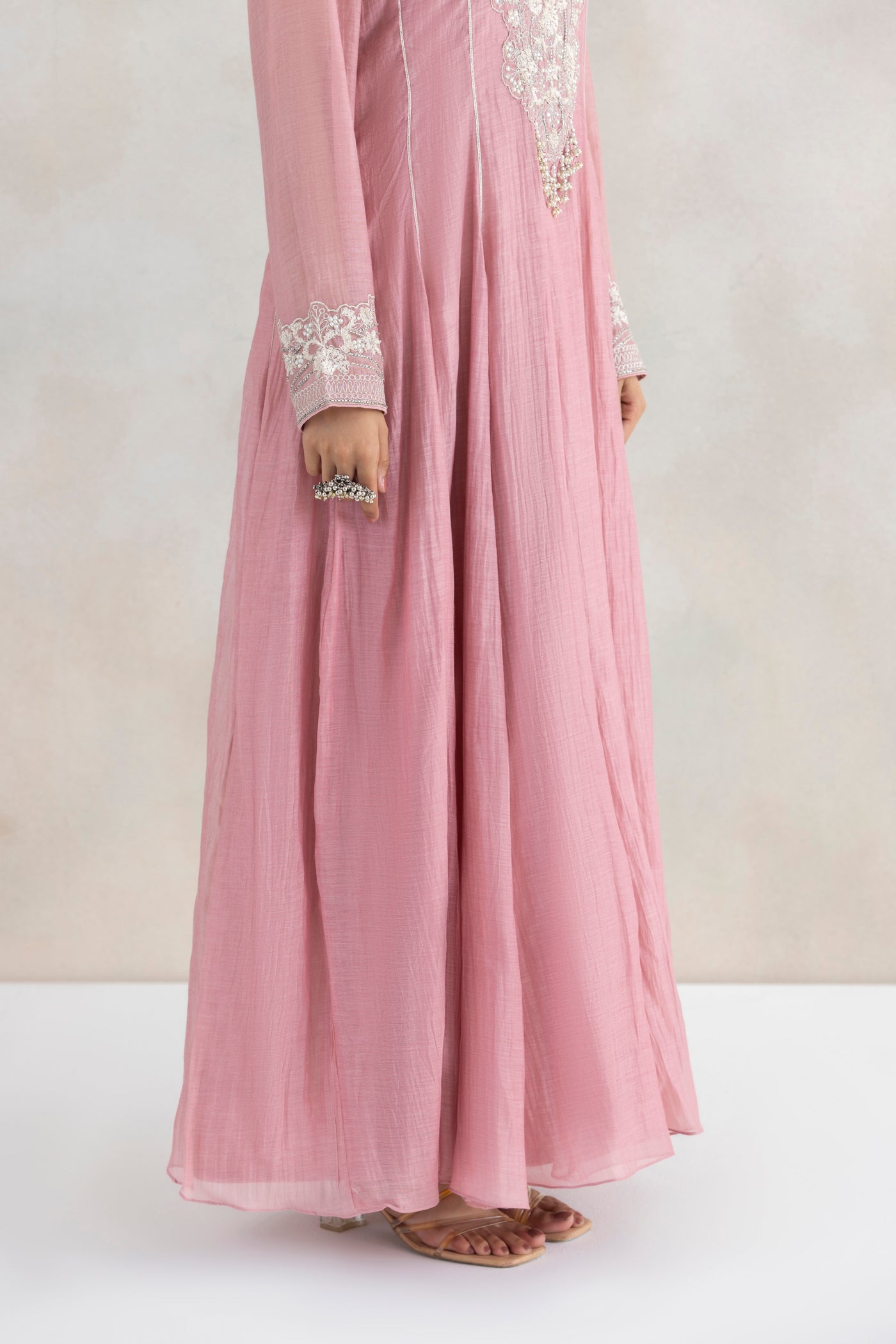 Gota Zari Anarkali Set