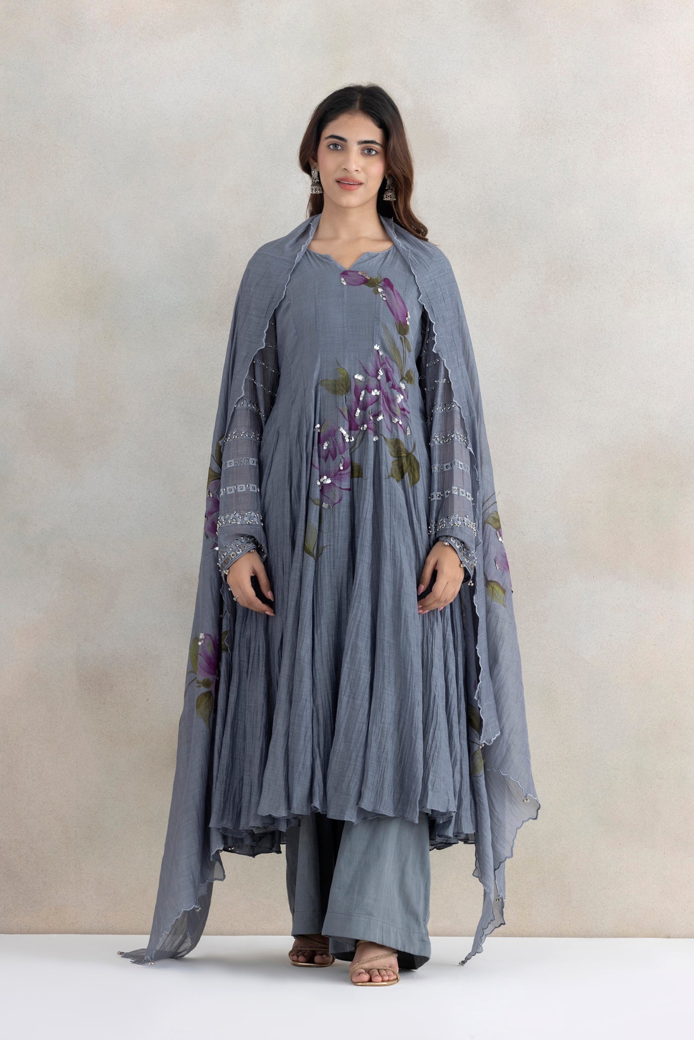 Rang Painted Anarkali