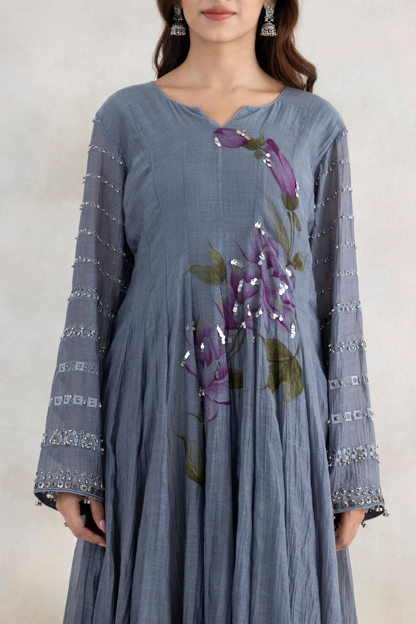 Rang Painted Anarkali