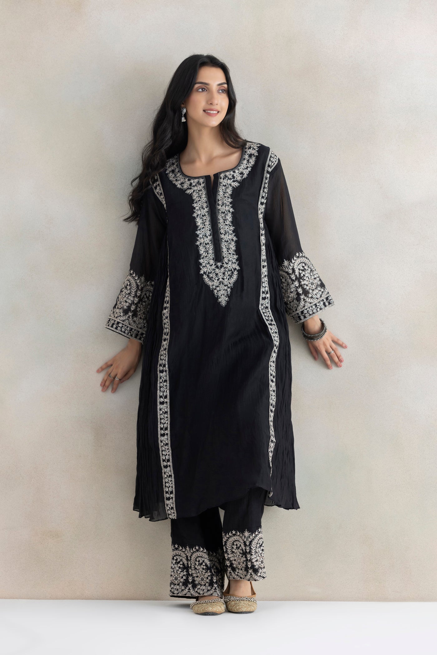 Midnight Silver Suit Set