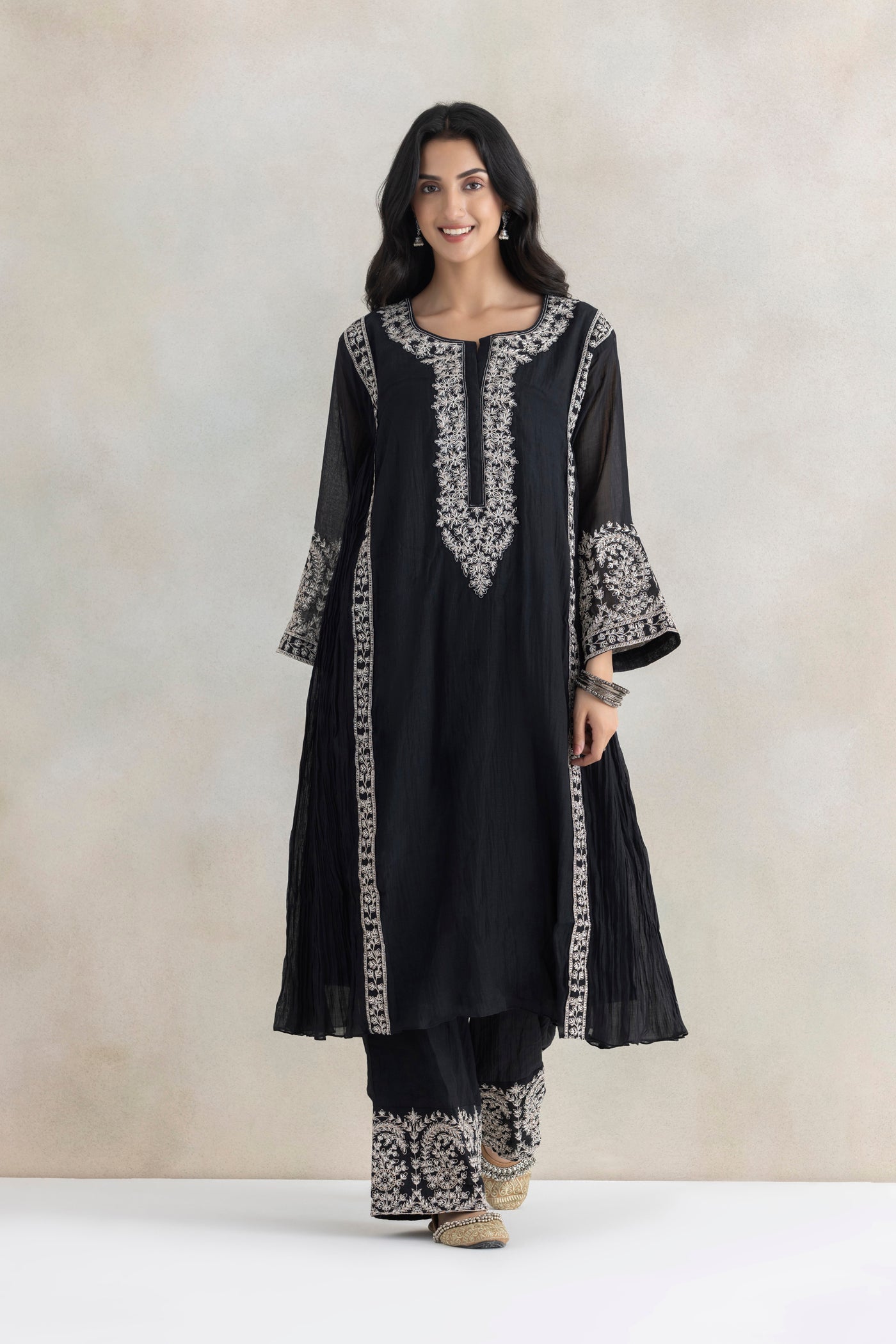 Midnight Silver Suit Set