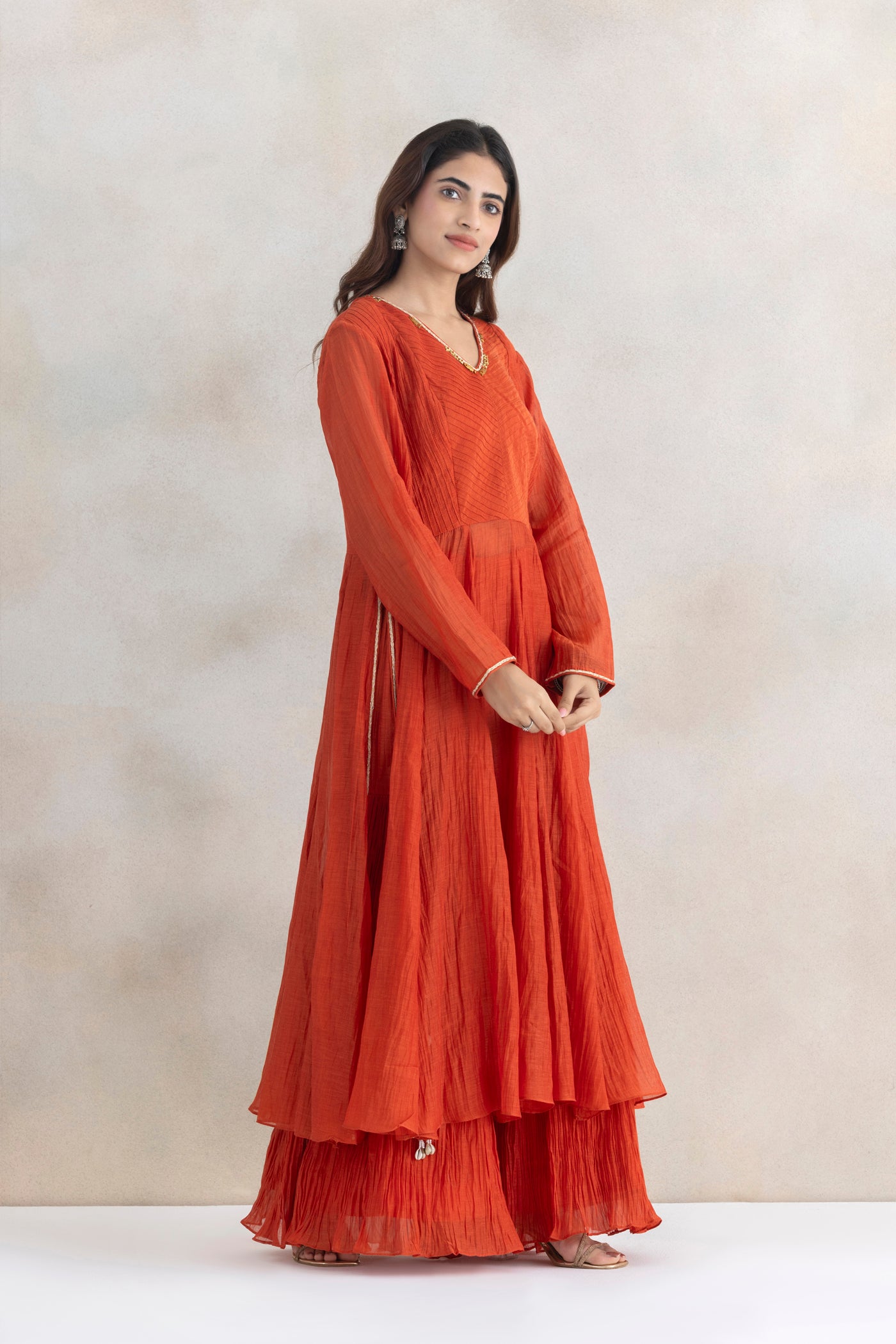 Zari Slit Garara Set