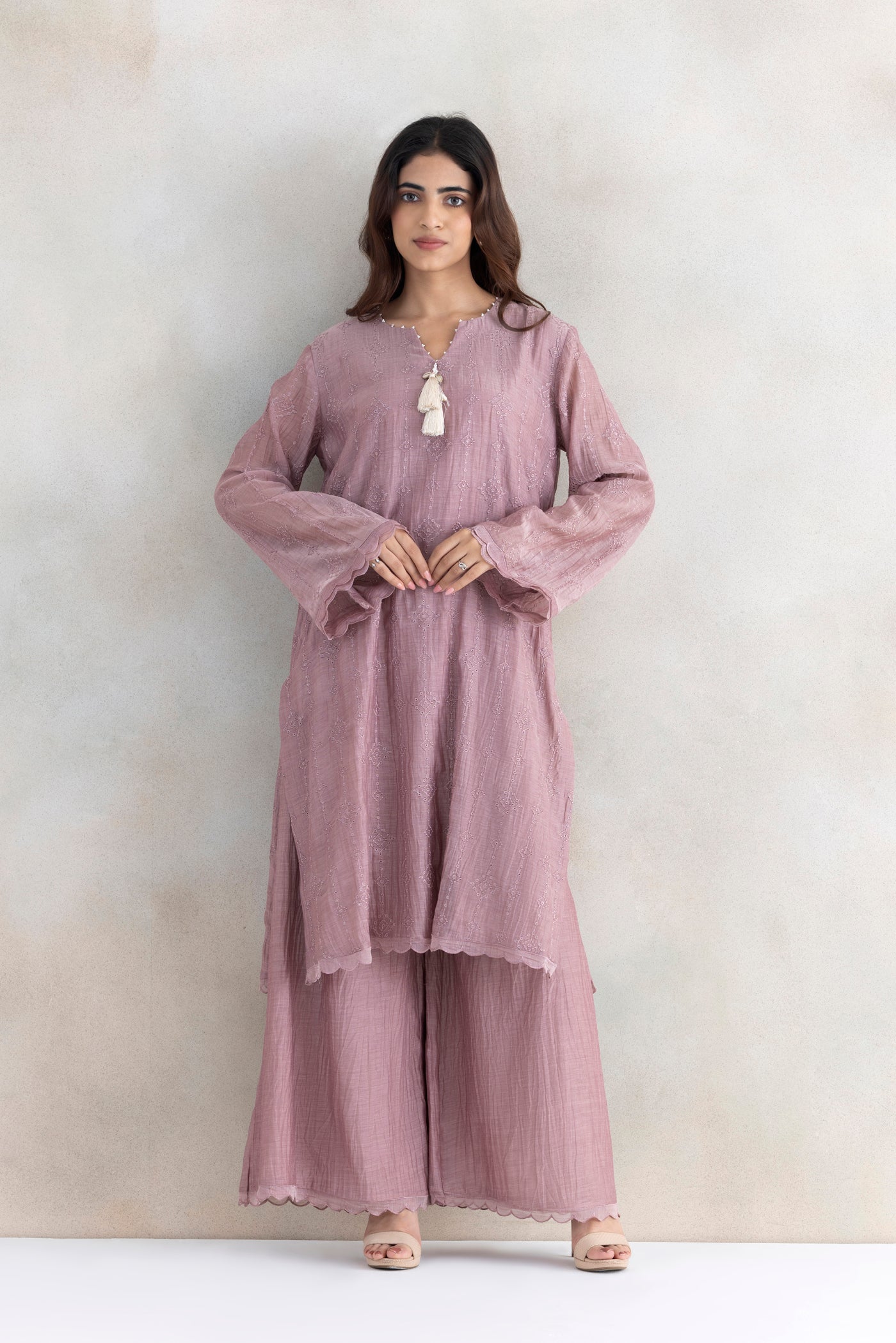 Scallop Shell Kurta Set