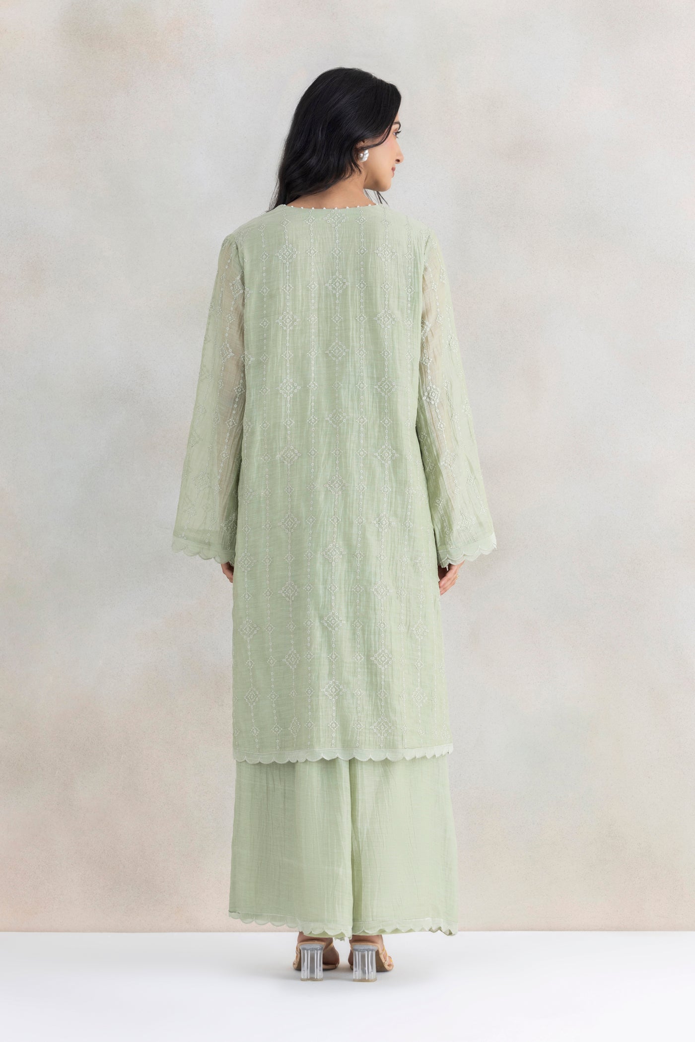 Scallop Shell Kurta Set