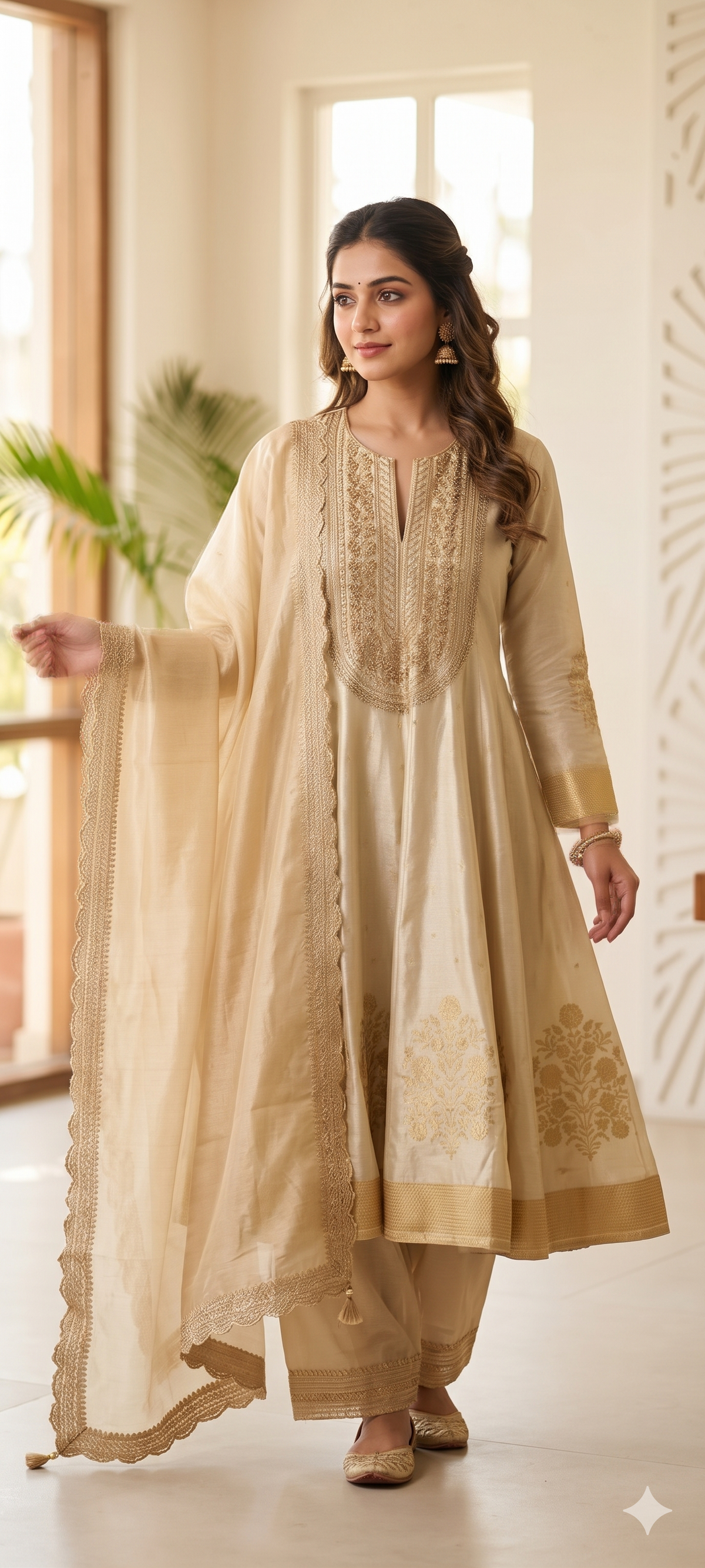 Uma Anarkali Set