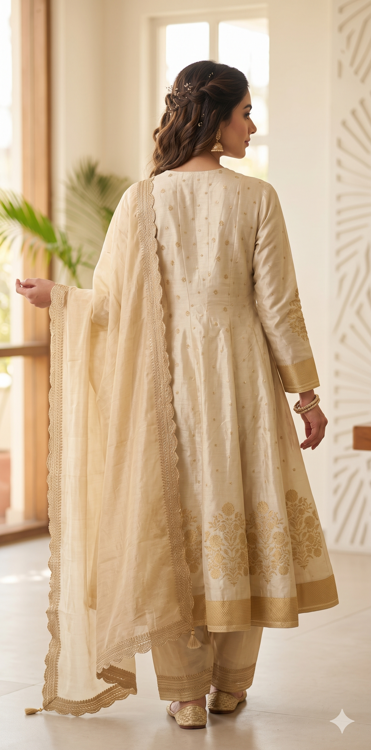 Uma Anarkali Set
