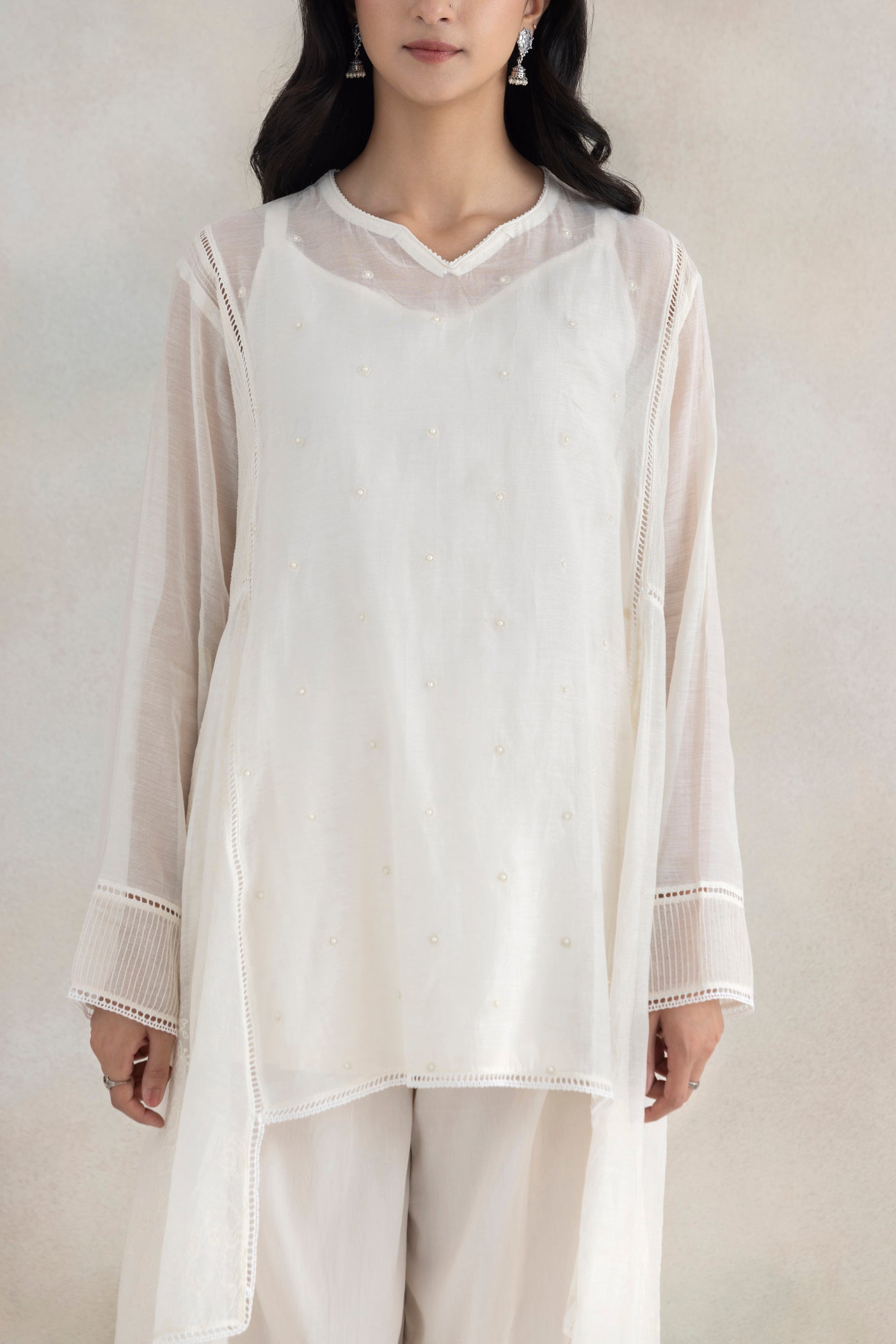 Kaya Drop Cut Kurta Set