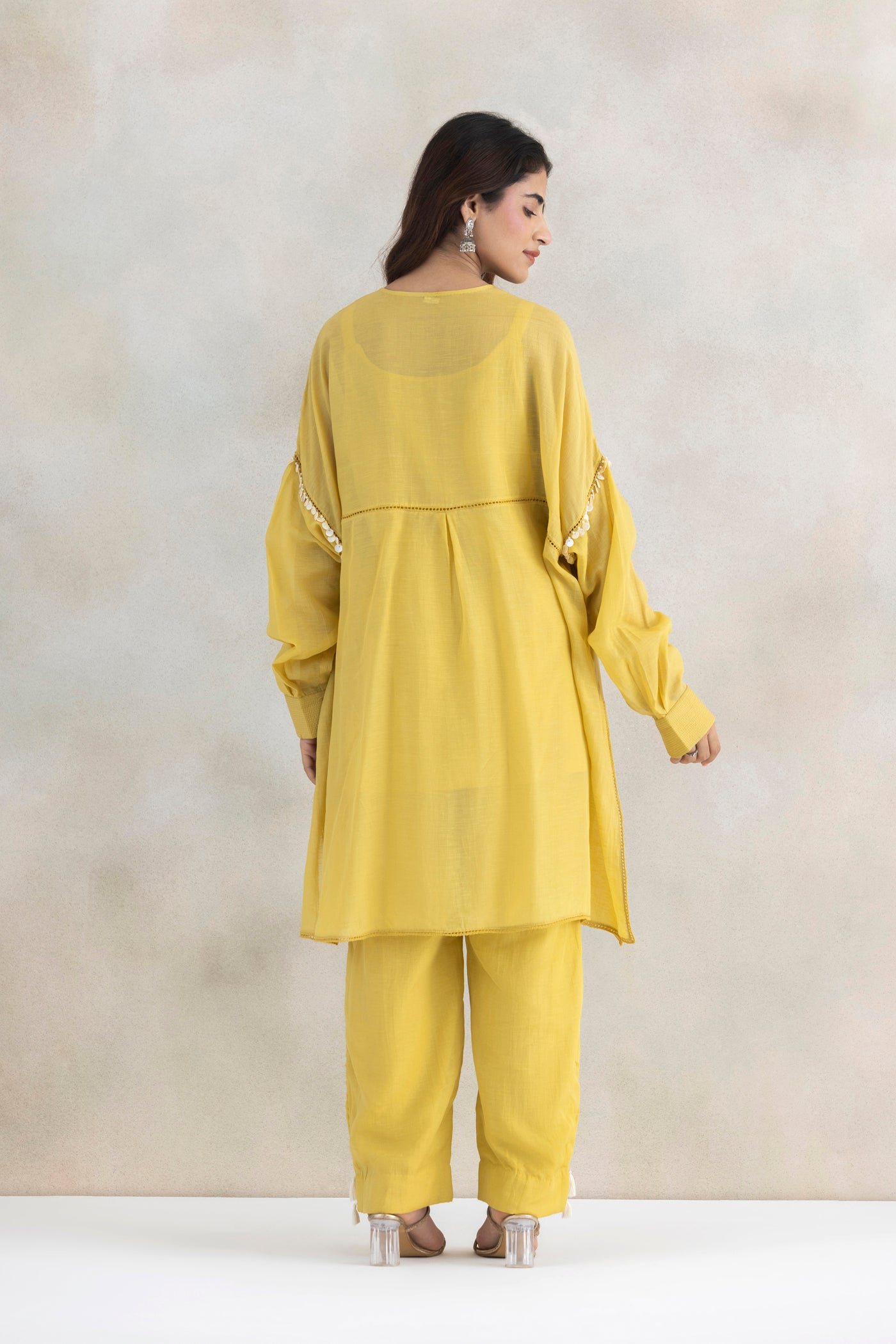 Dori Linen Kurta Set