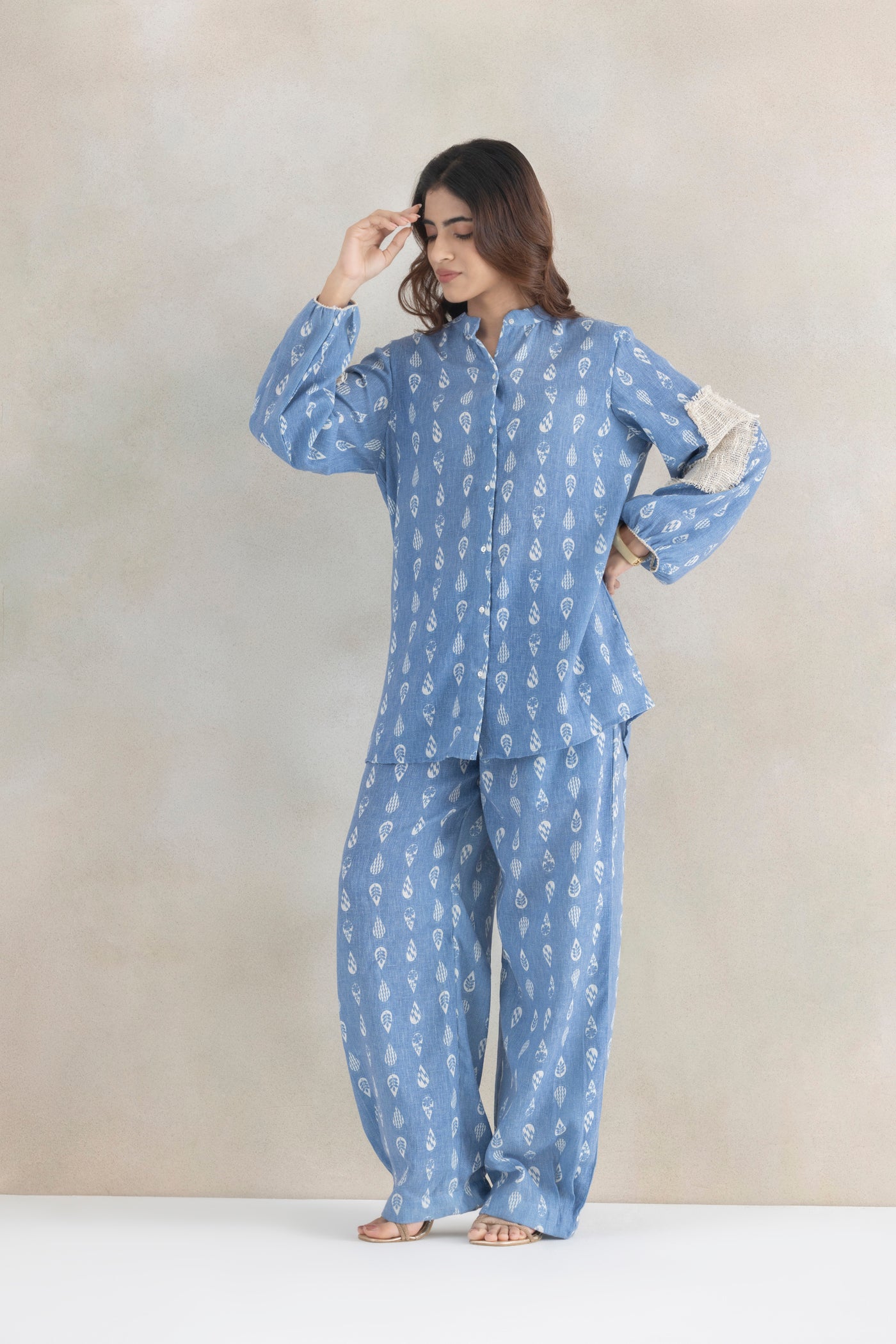 Denim Jute Co-ord