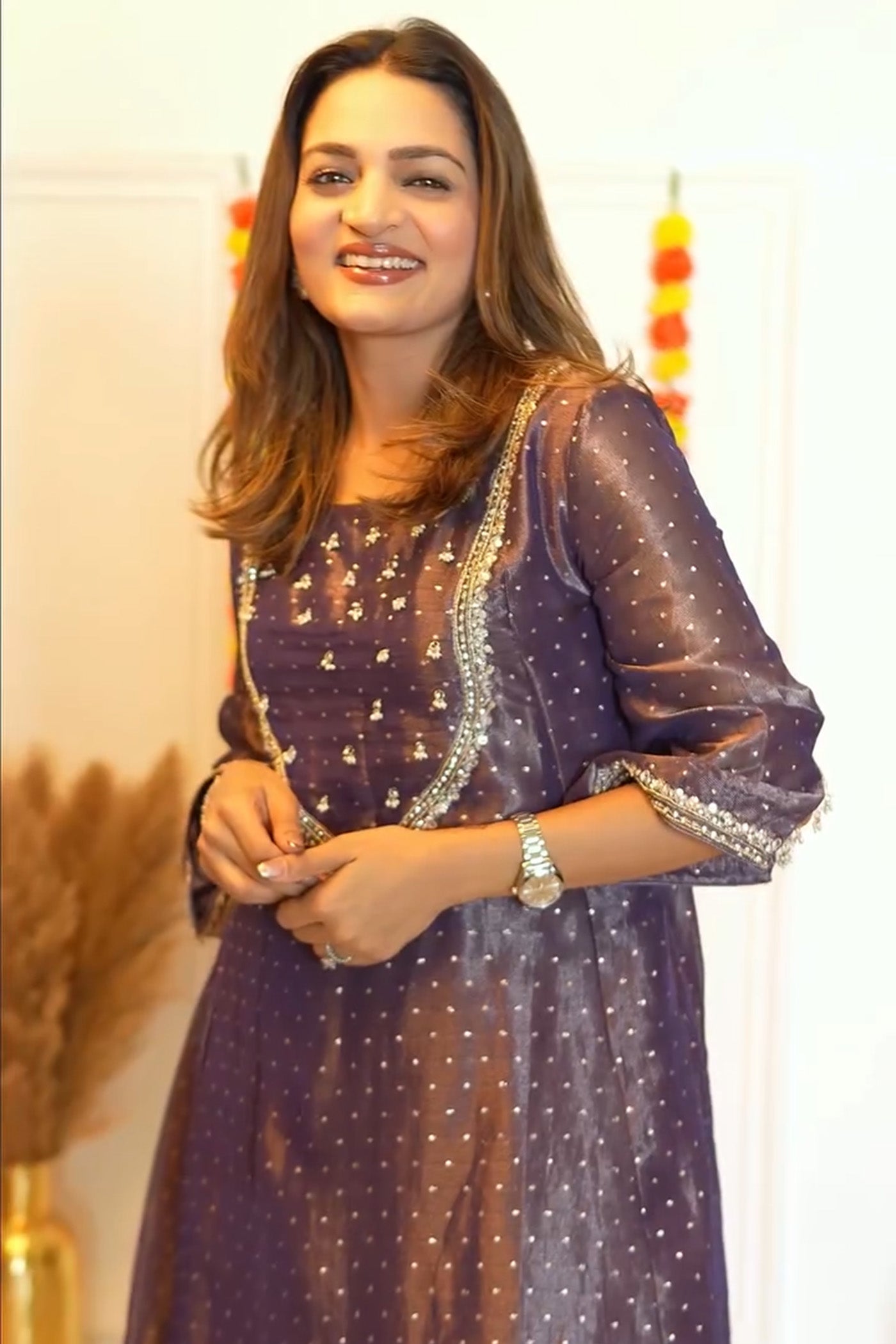 Supriya Nagpal In Elara Kurta Set