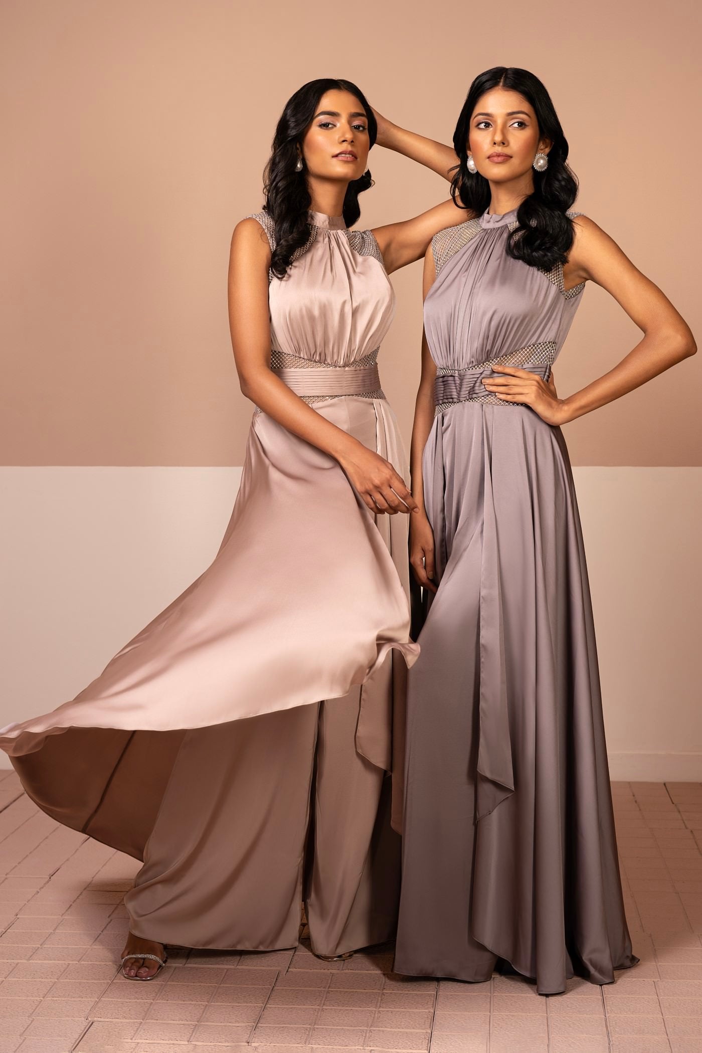 Amberlyn Champagne Gown