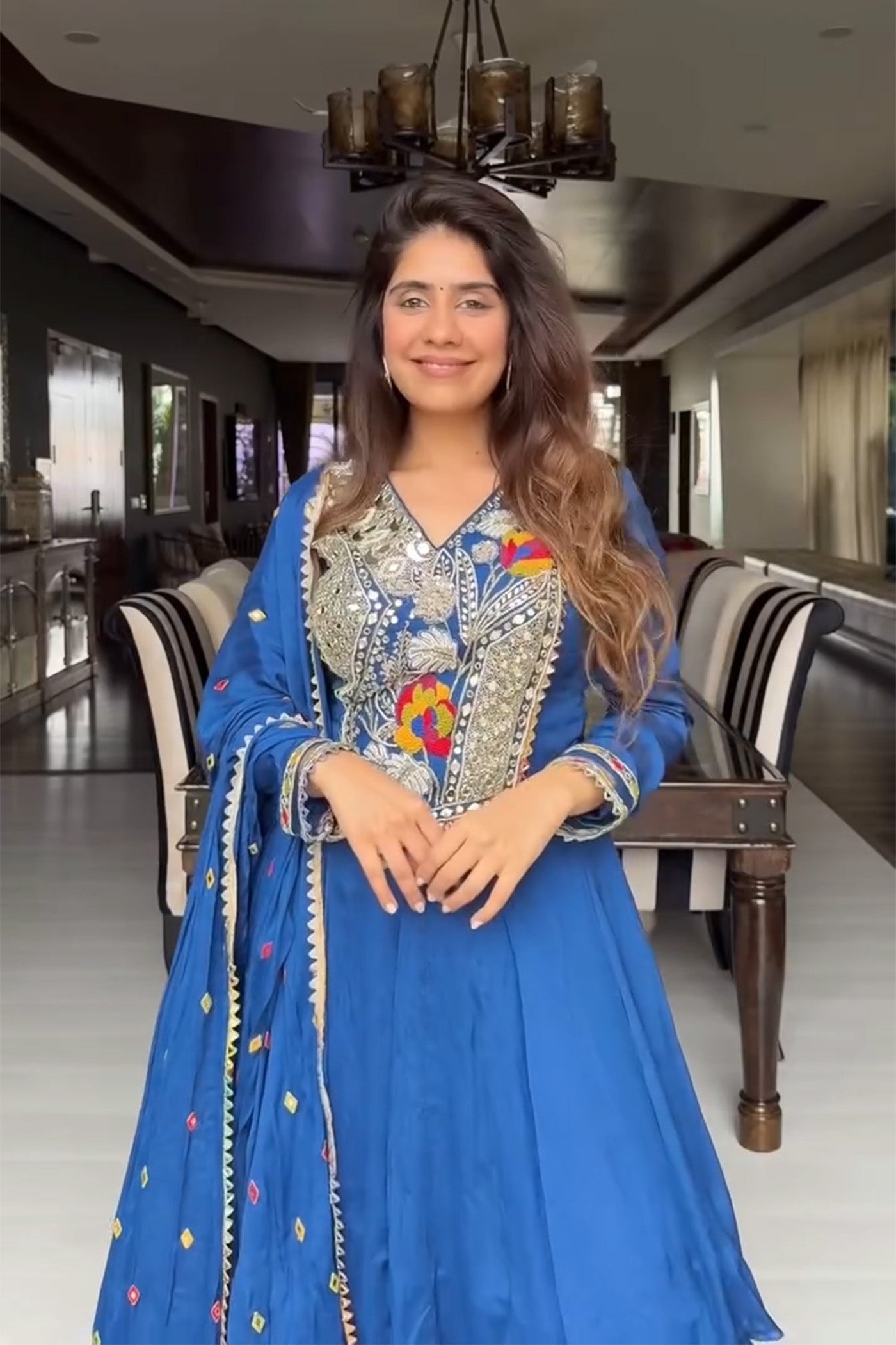 Mehal Kejriwal In Nysa Sharara Suit Set With Dupatta