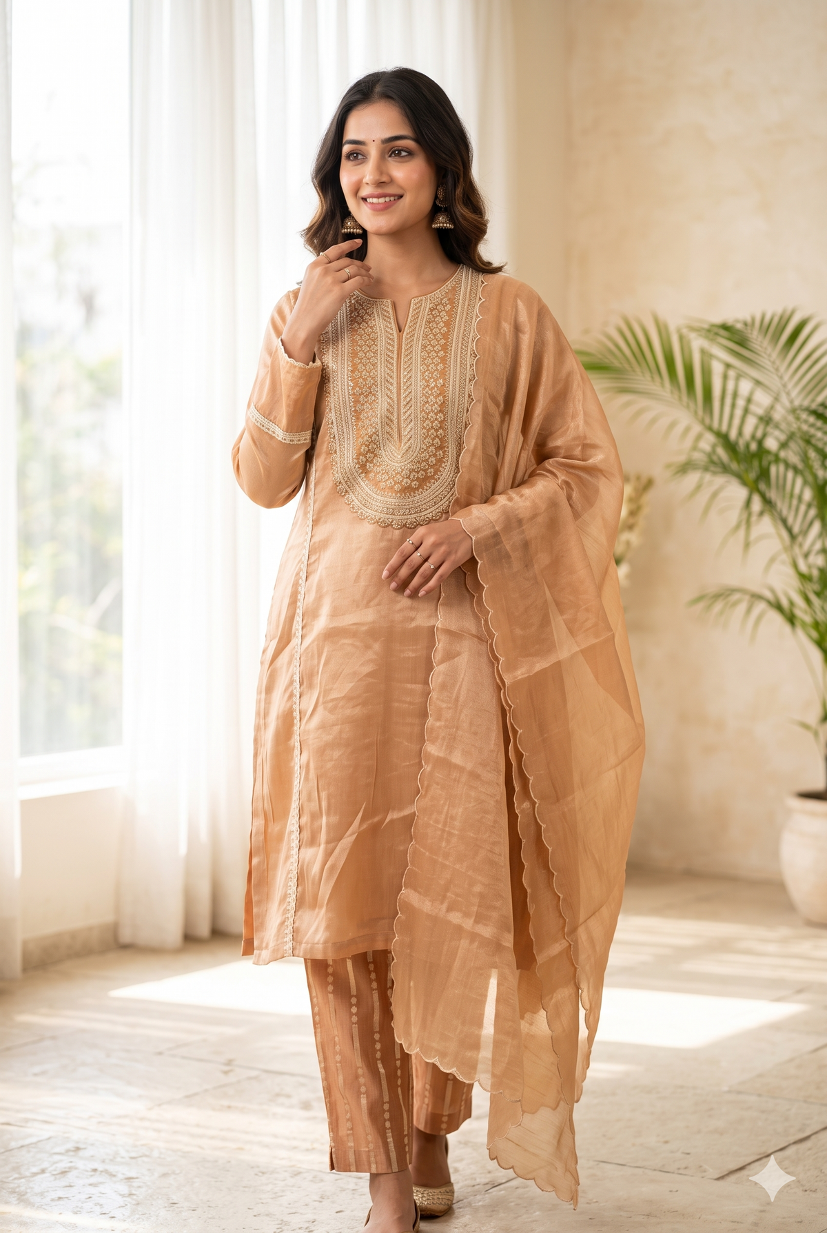Urfi Long Kurta Set