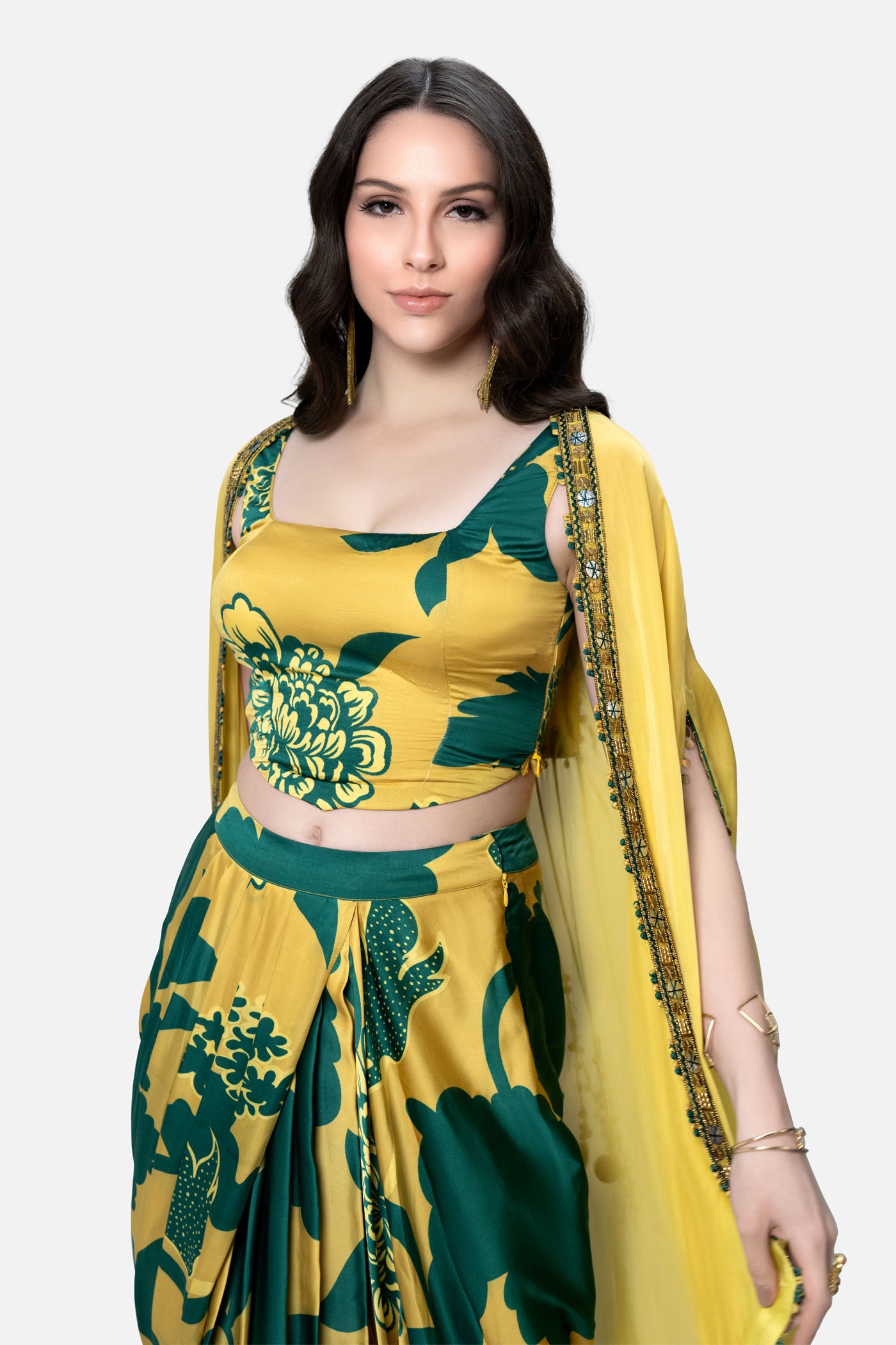 Mehak Jain In Delicate Dhoti Dazzle Set