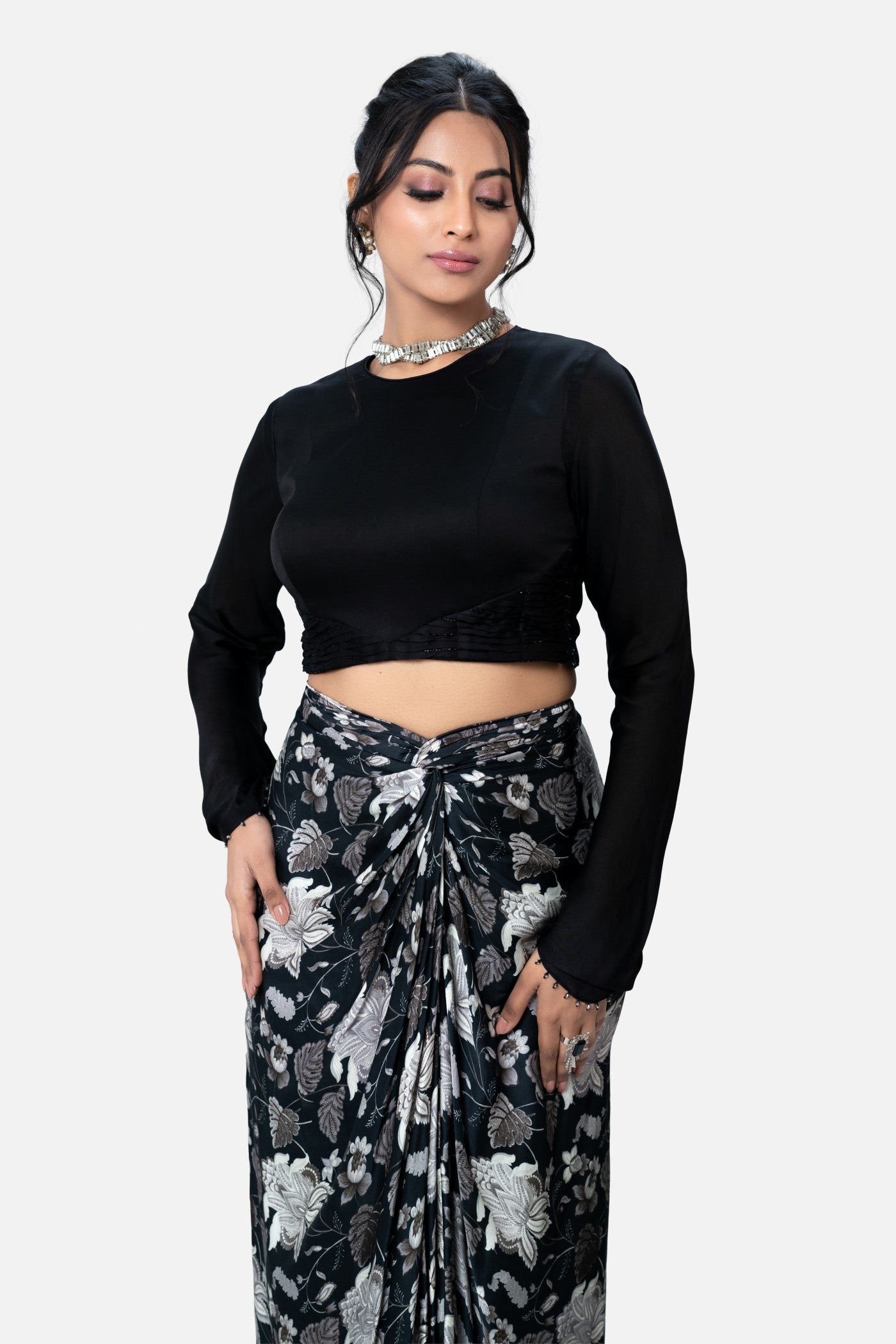 Eloise Top And Dhoti Set