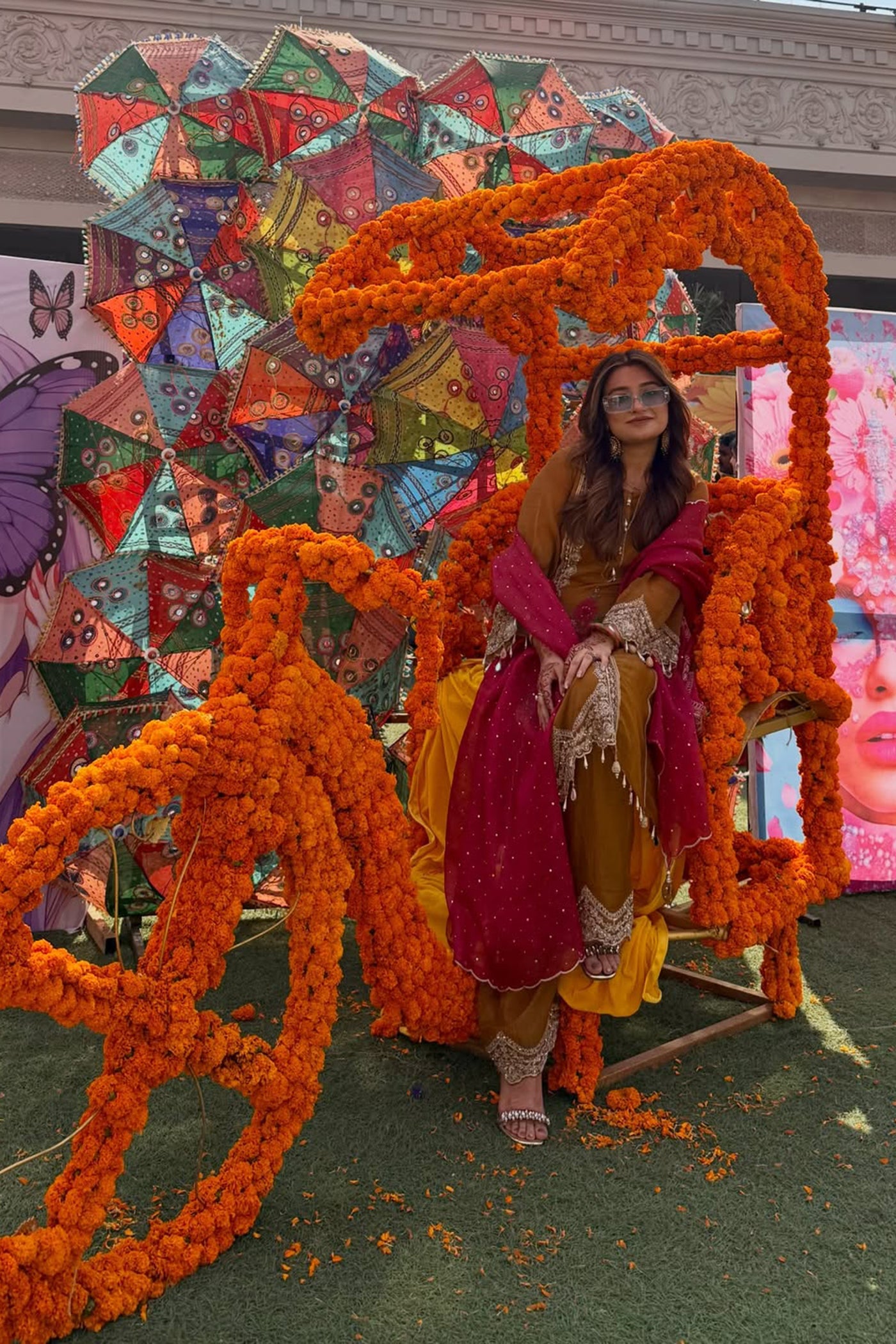 Ritika Bhandari Kedia In Noorika Garara Set