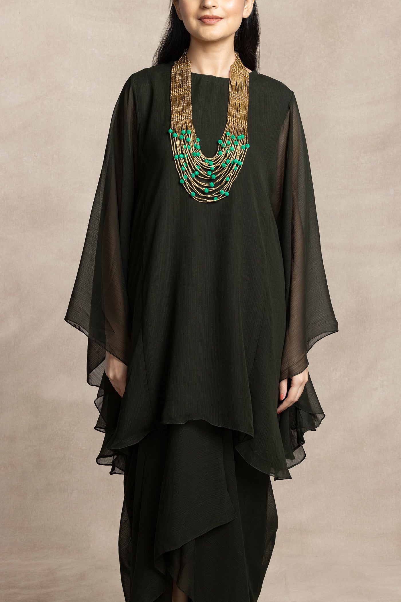 Deneb Drape Dhoti Set