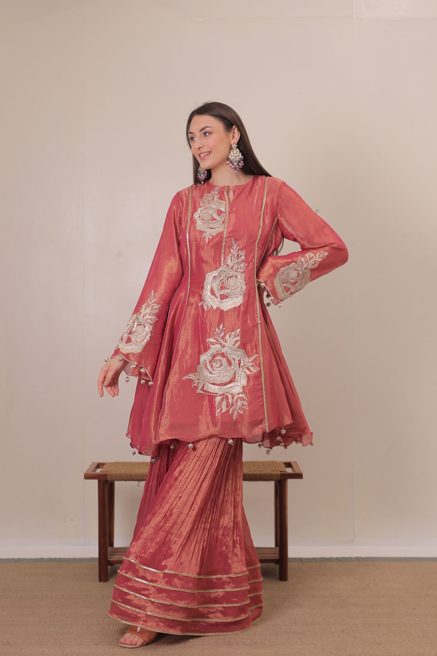 Saira Suit Set With Dupatta