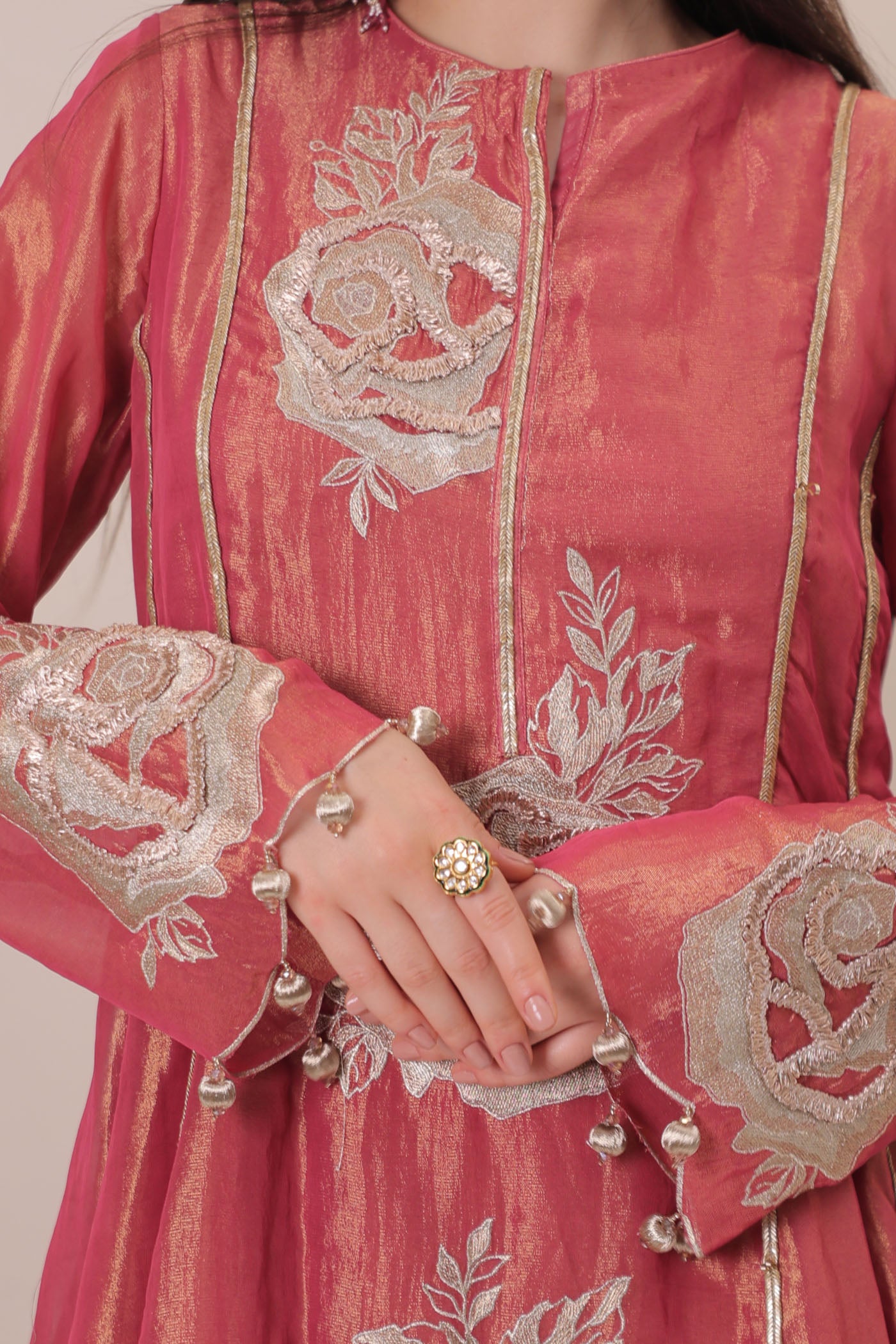 Saira Suit Set With Dupatta