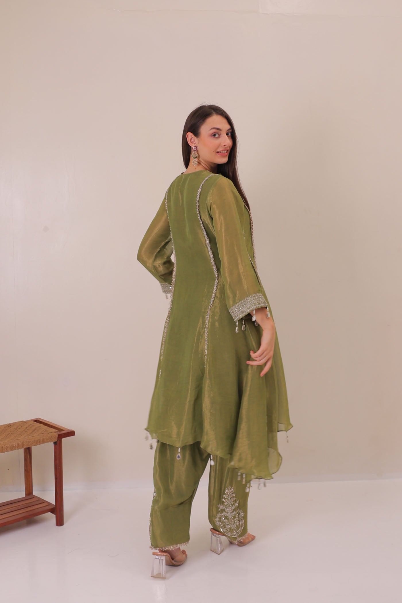 Inaaya Farsan Salwar Suit Set With Dupatta
