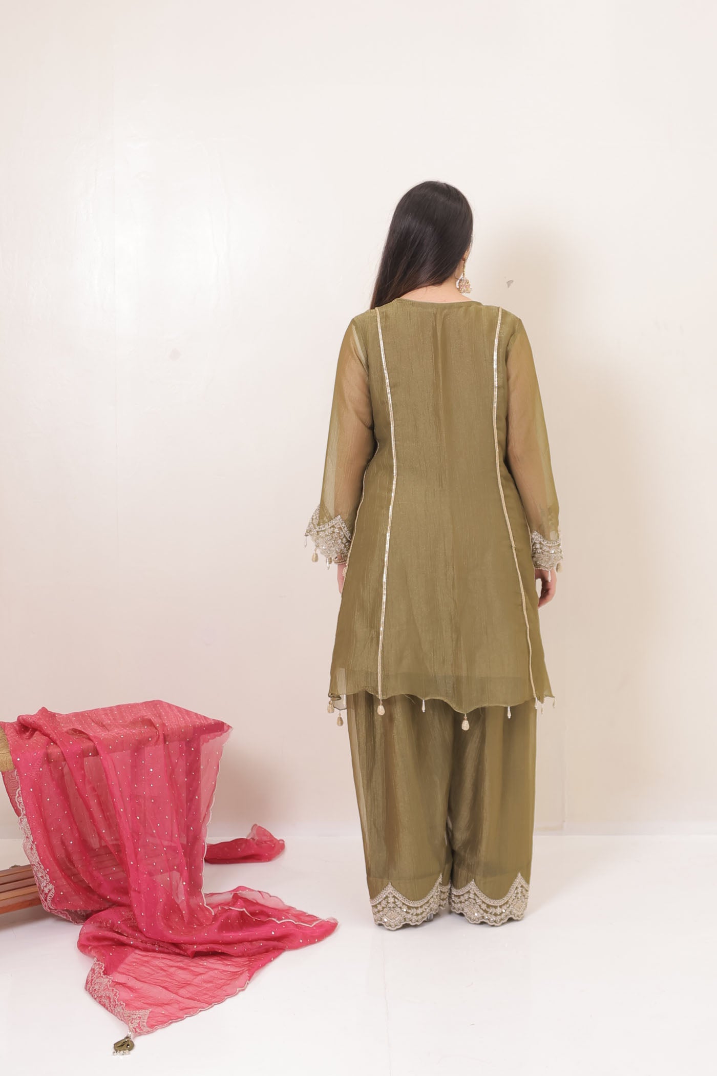 Amara Farsan Salwar Suit Set With Dupatta