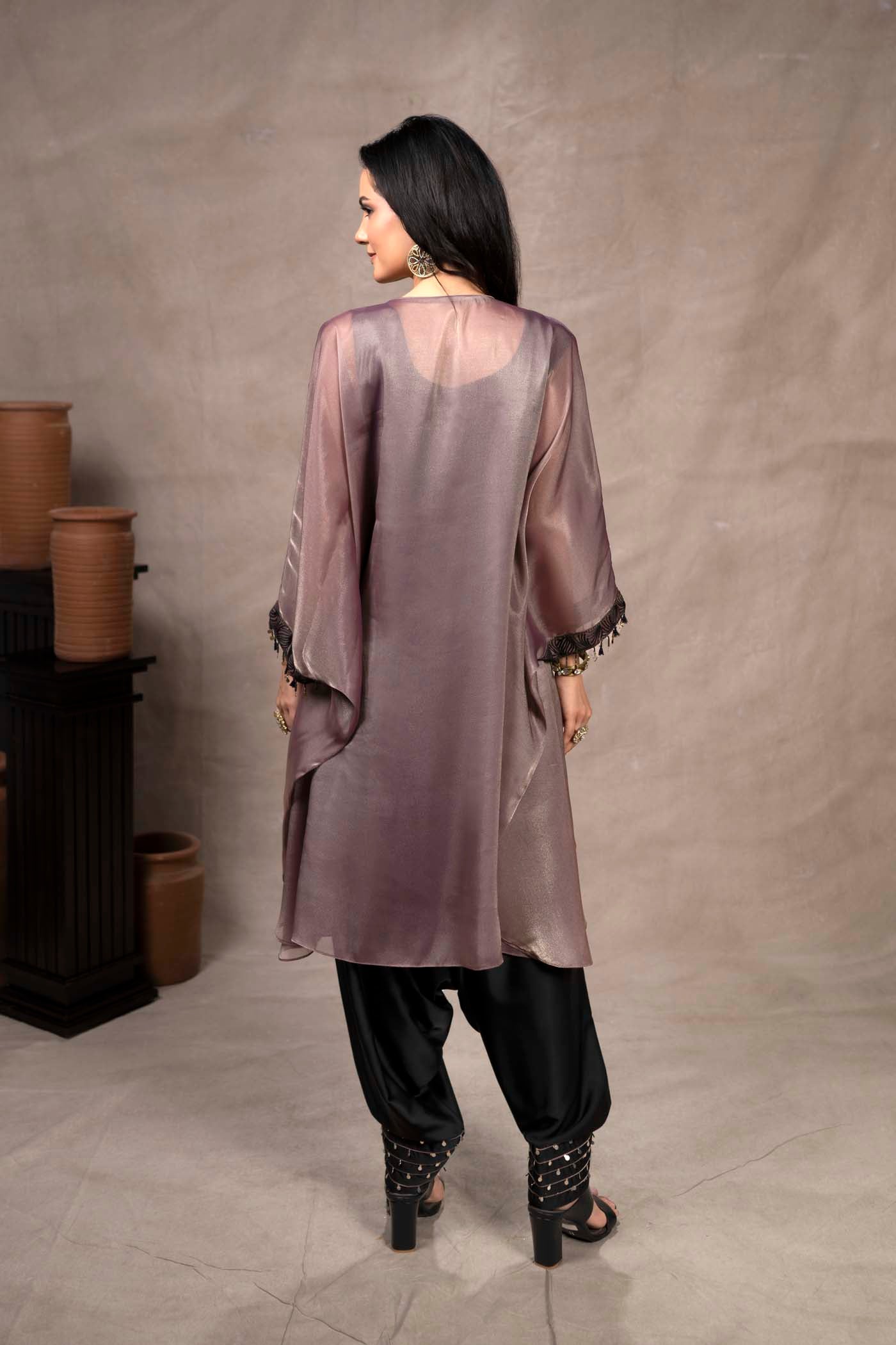 Asti Kaftan With Harem Pant Set