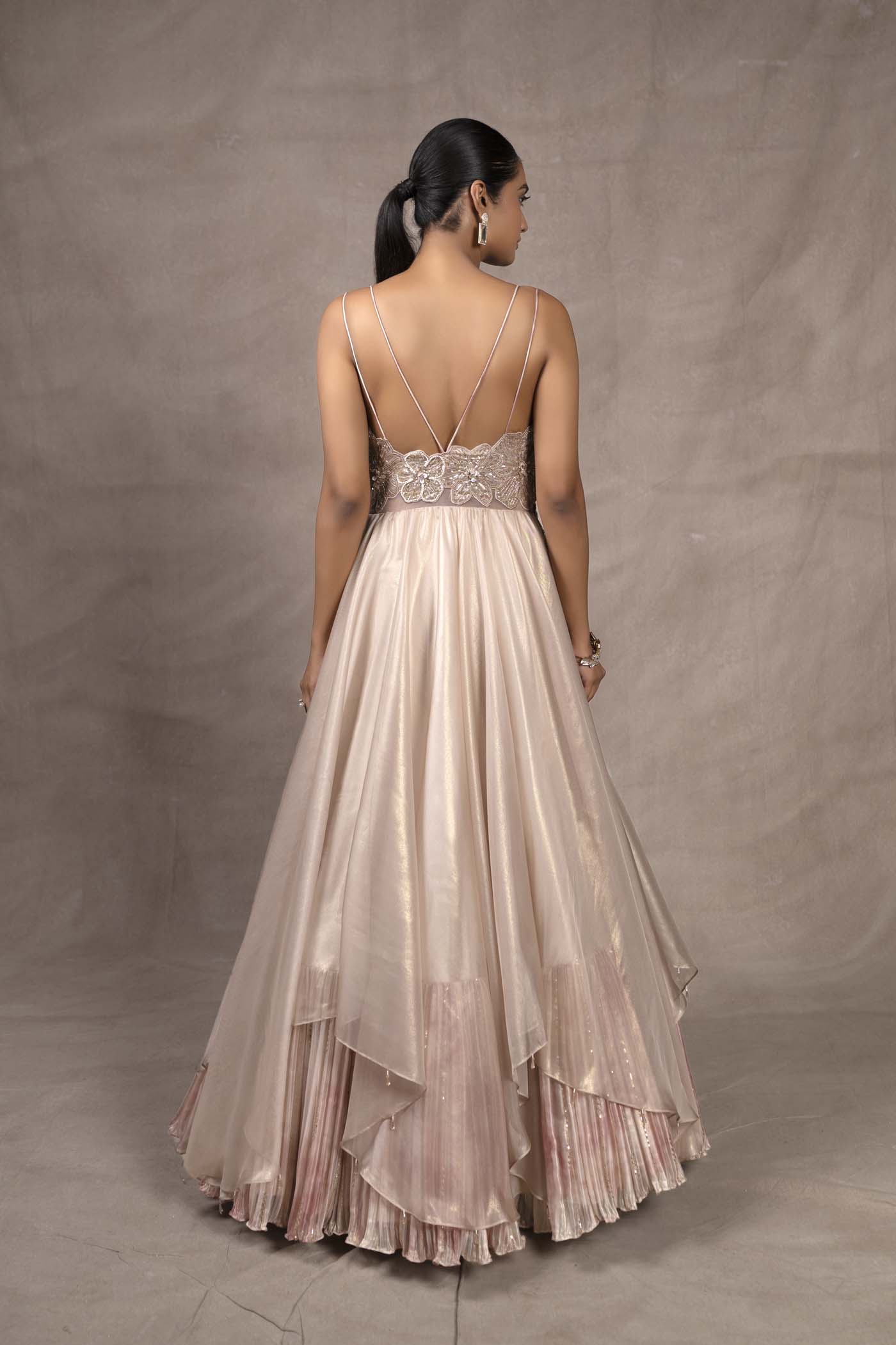 Beau layered gown