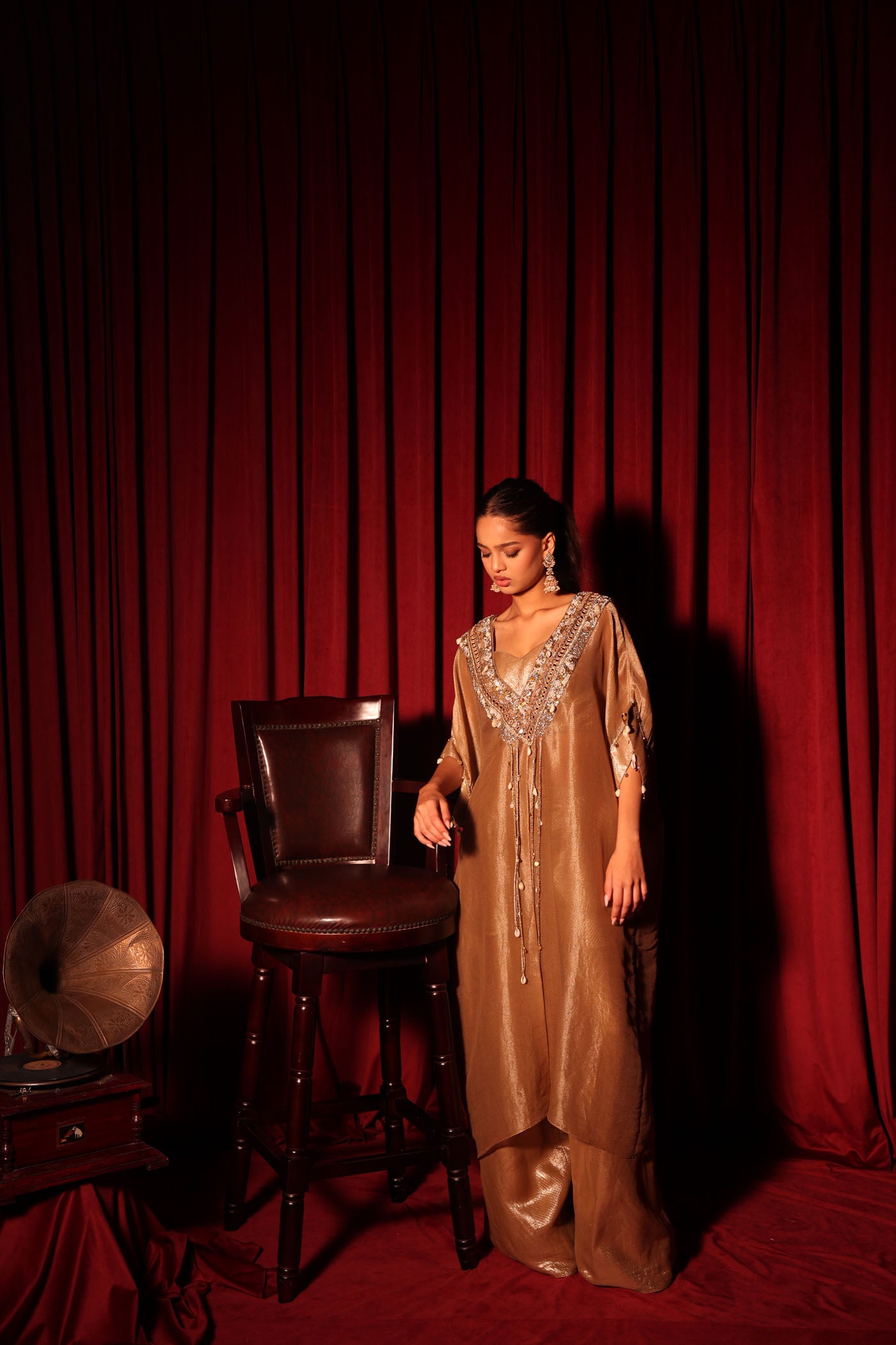 Amara Palazzo and Kaftan