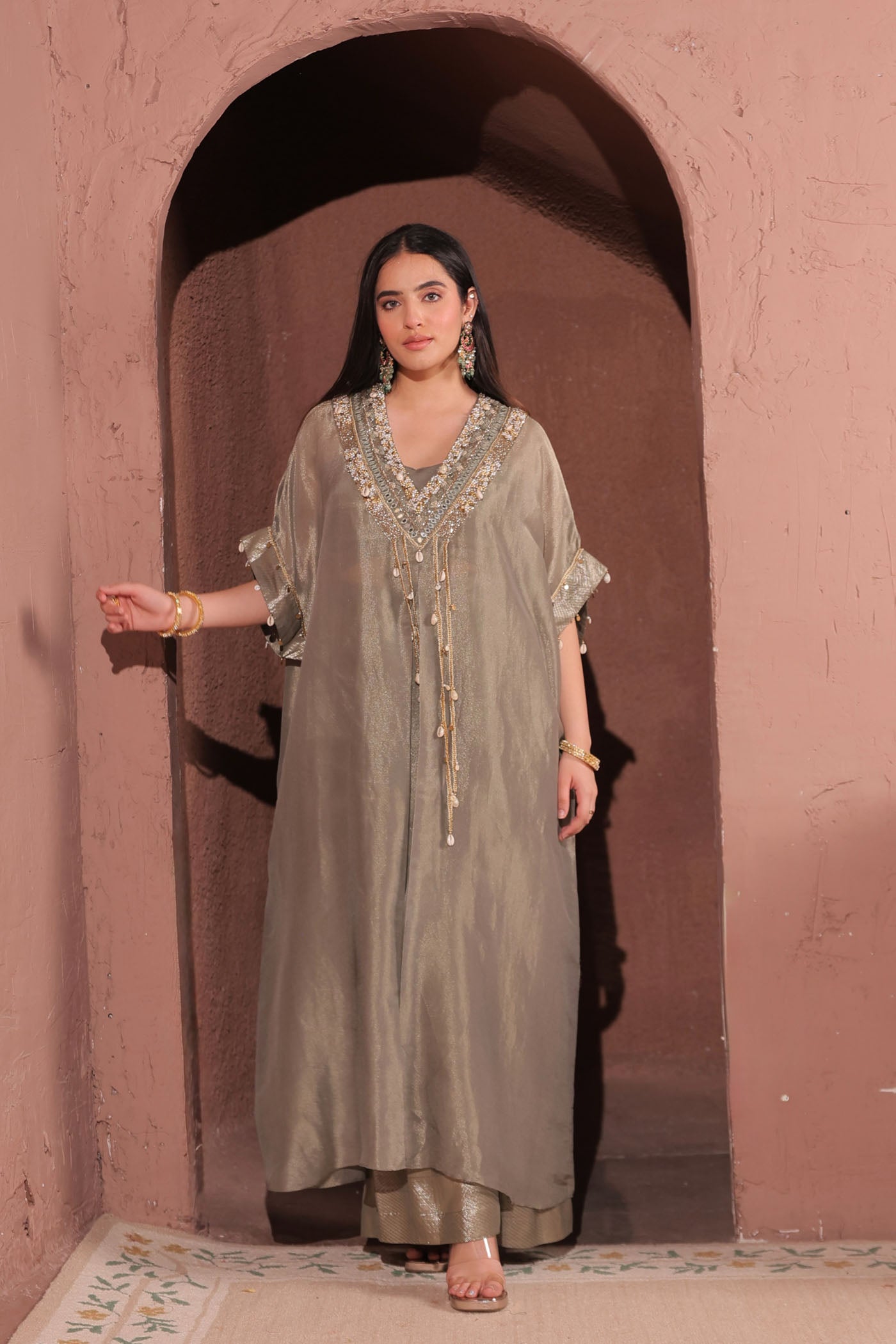 Amara Palazzo and Kaftan