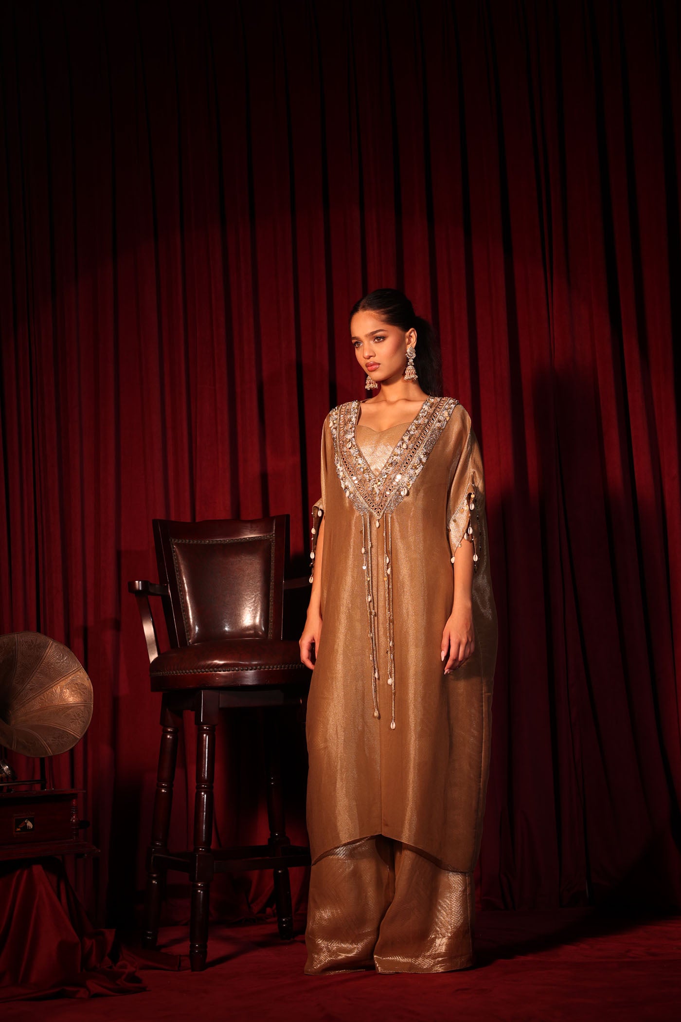 Amara Palazzo and Kaftan