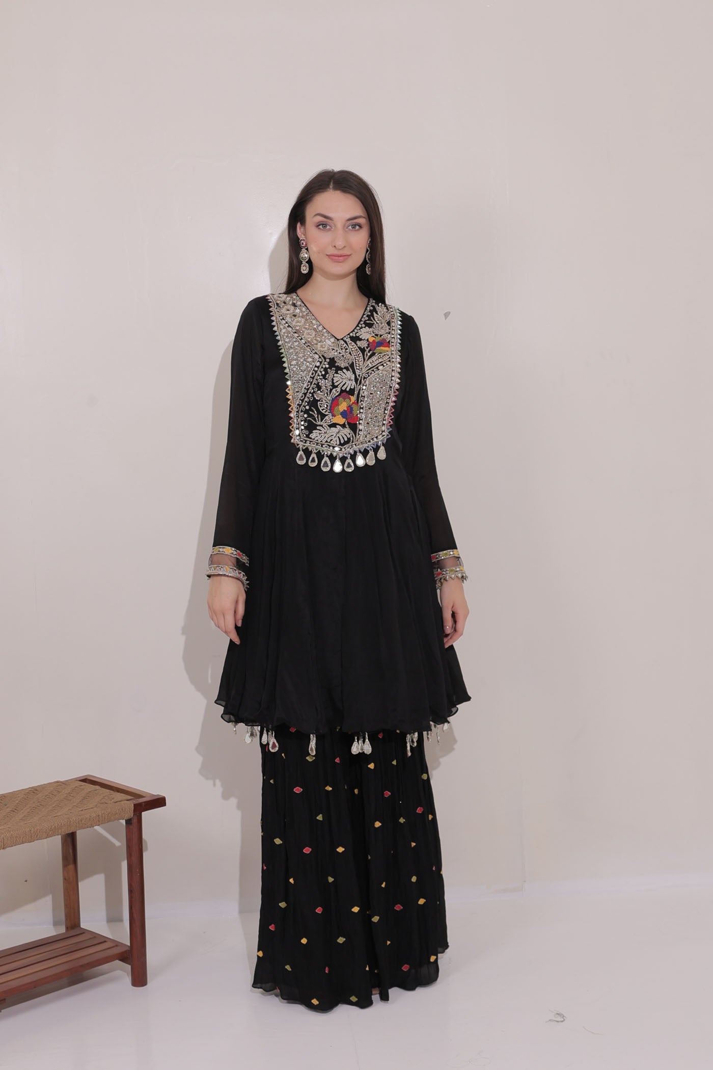 Nysa Sharara Suit Set With Dupatta