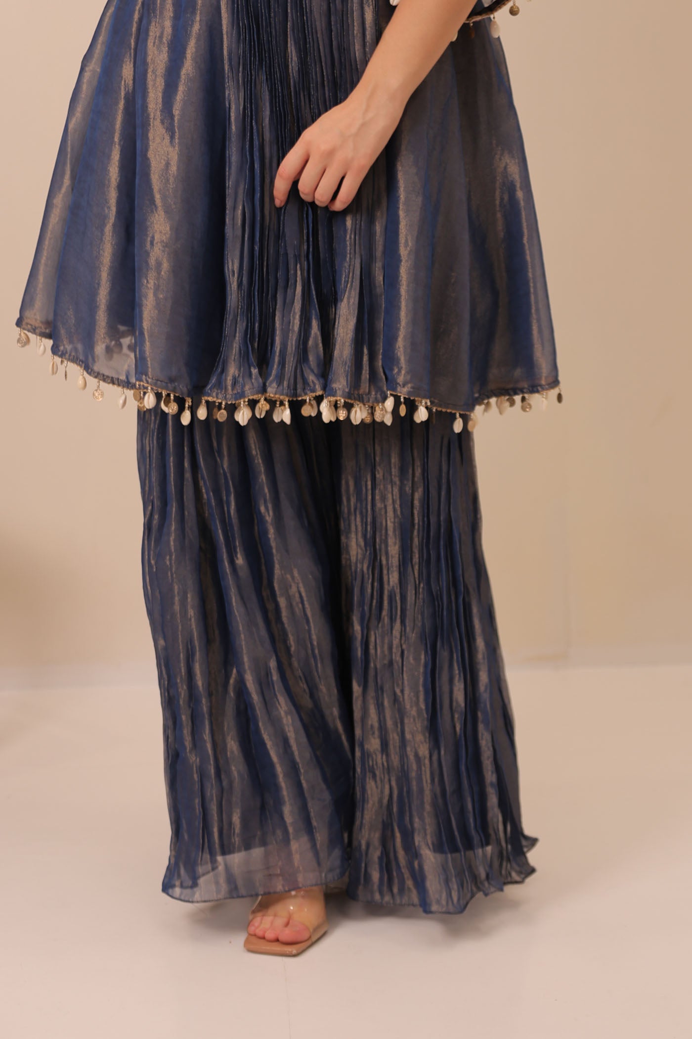 Sidra Sharara Suit Set With Dupatta