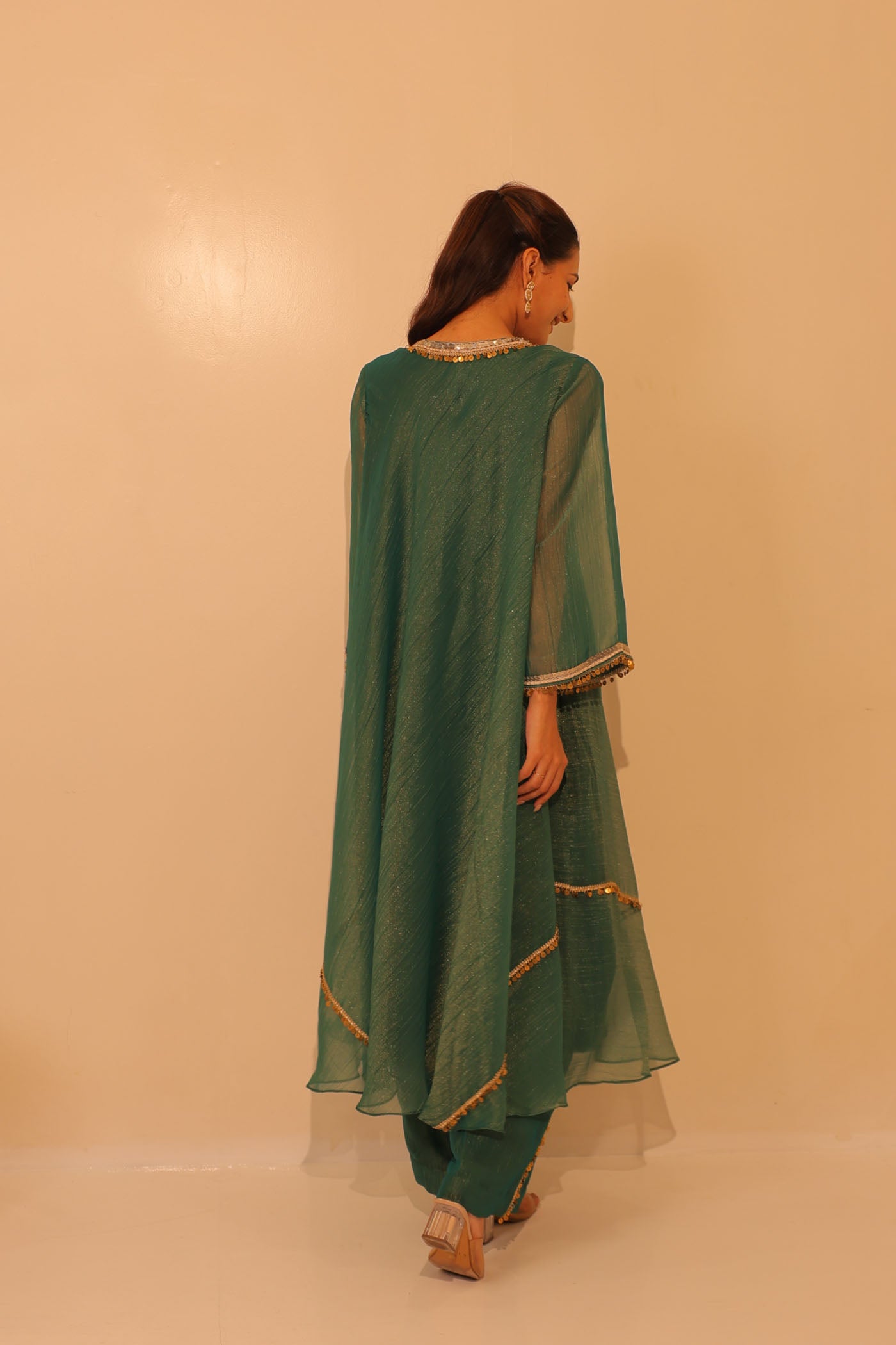 Seren A-Line Palaazo Set