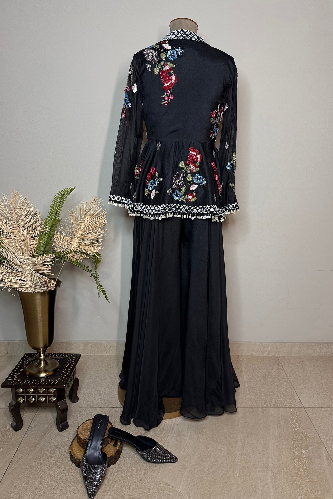 Trisha Peplum with Palazzo