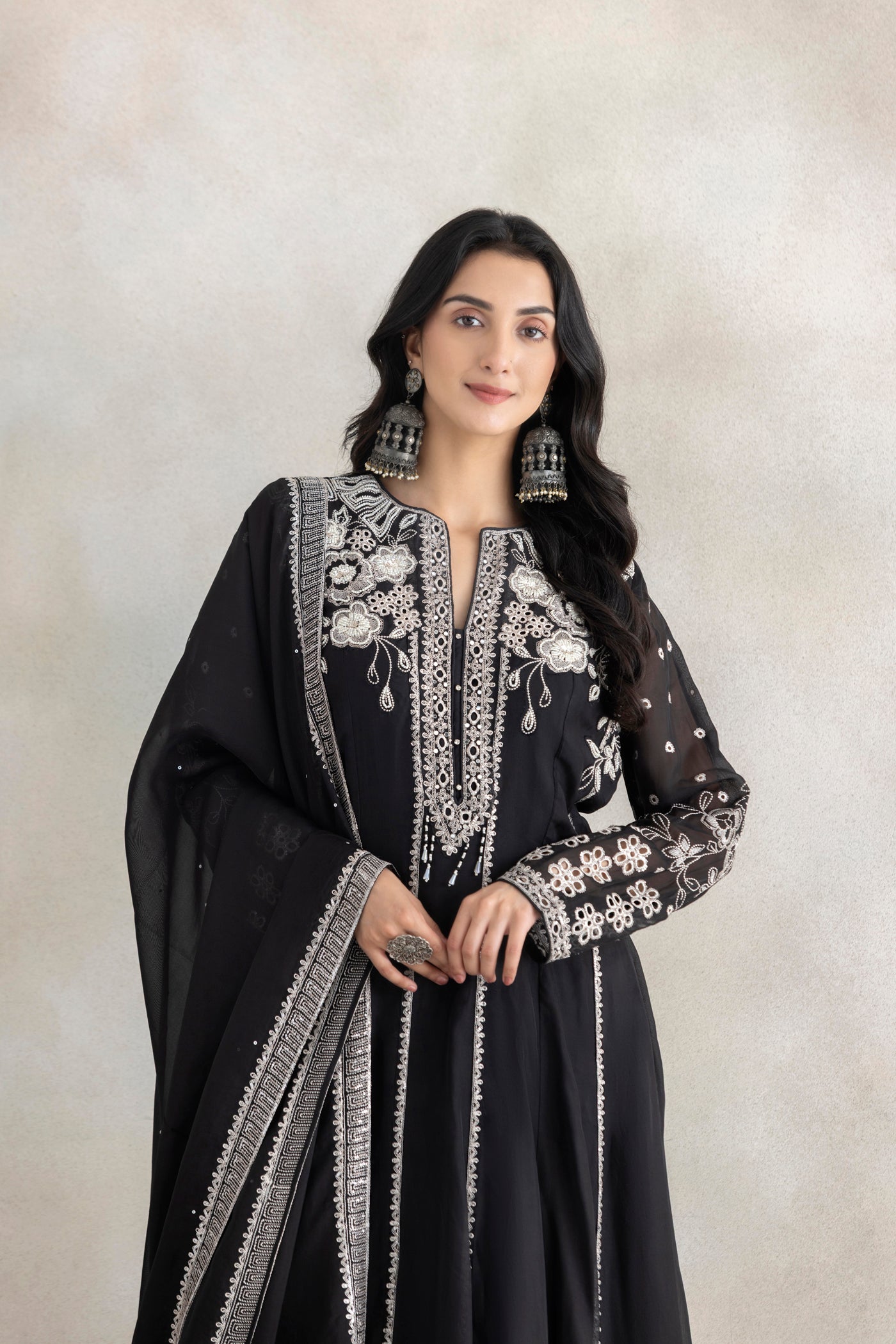 Sitara Organza Anarkali