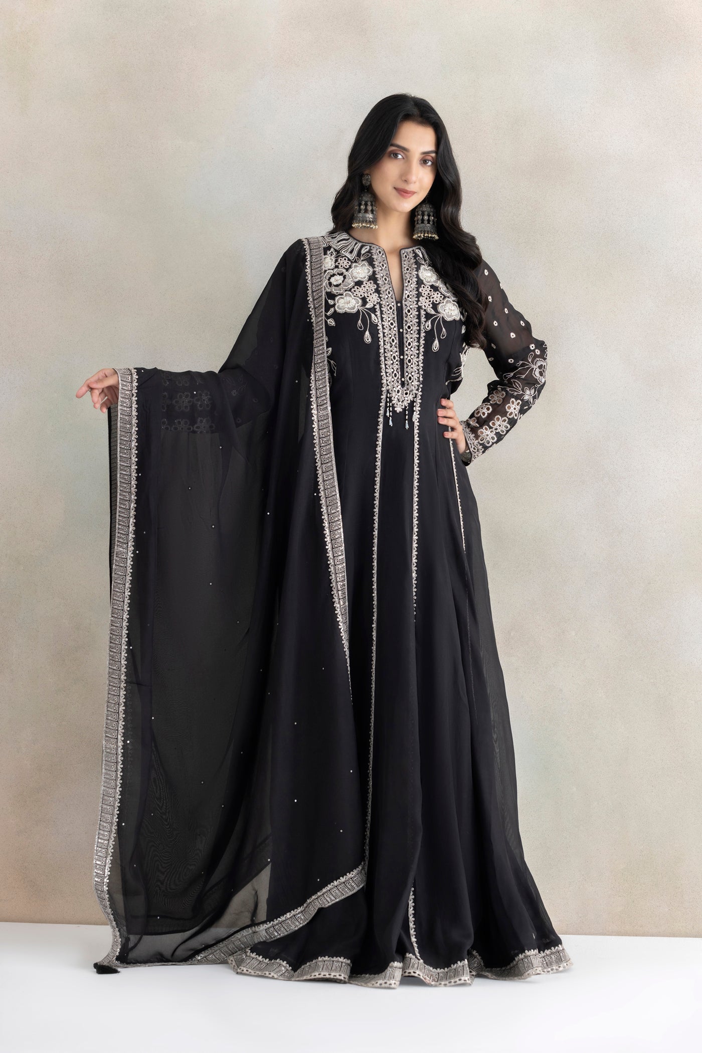 Sitara Organza Anarkali