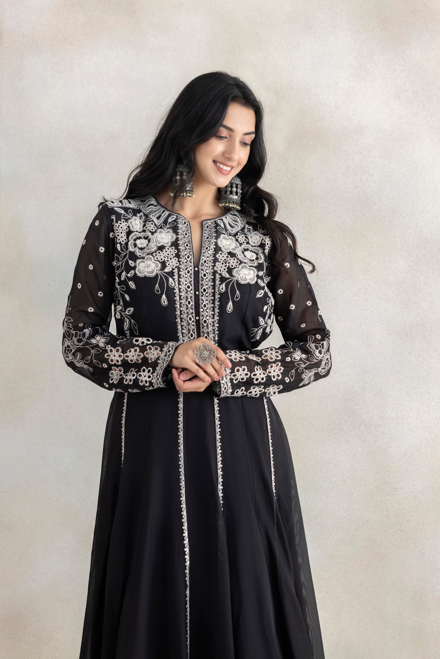 Sitara Organza Anarkali