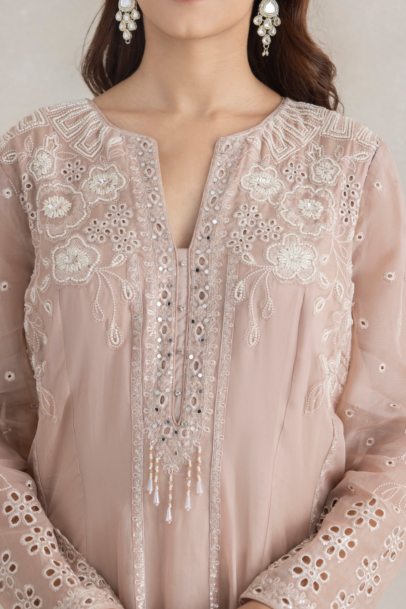 Sitara Organza Anarkali